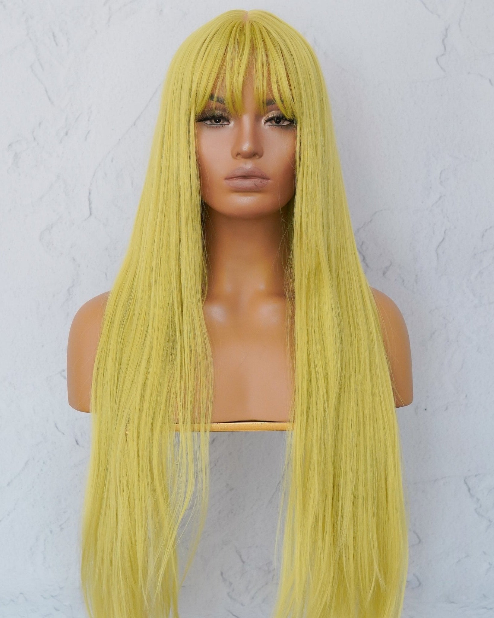 MONTANA Lime Fringe Wig - Milk & Honey Wigs