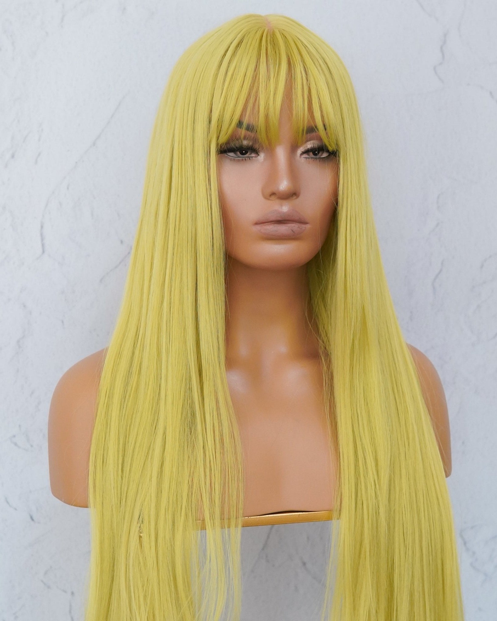 MONTANA Lime Fringe Wig - Milk & Honey Wigs