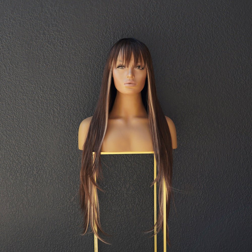 MONTANA MOCHA Fringe Wig - Milk & Honey Wigs