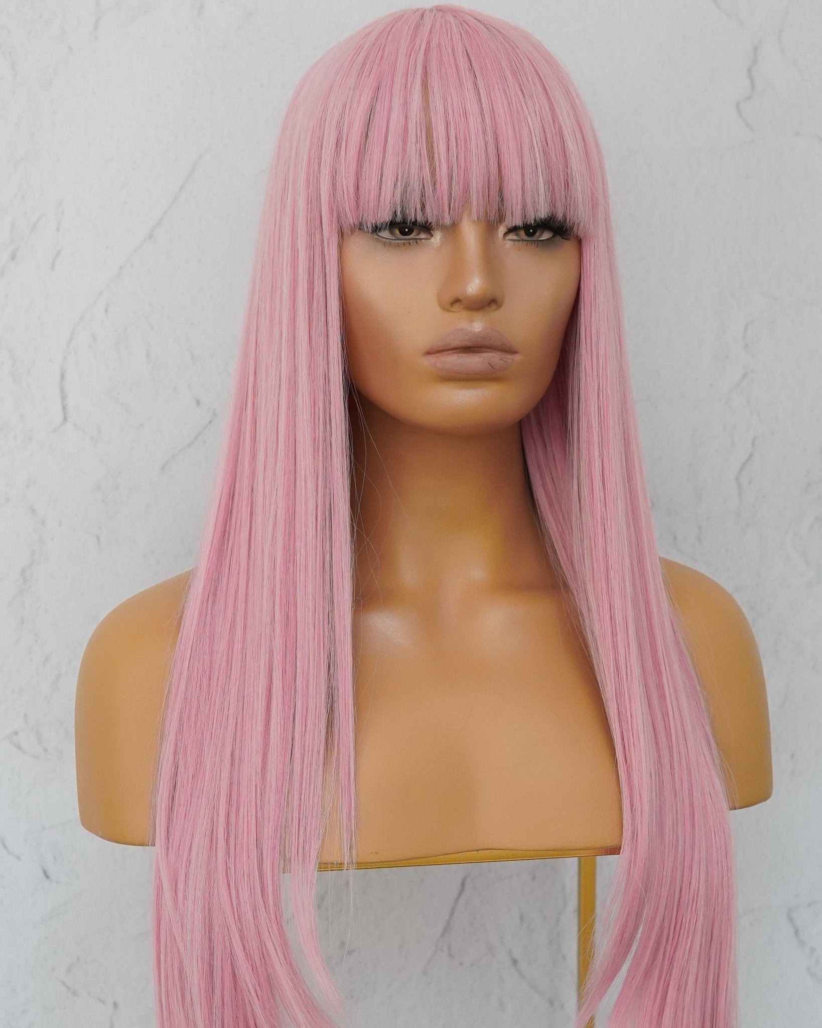 MONTANA Pink Fringe Wig - Milk & Honey Wigs
