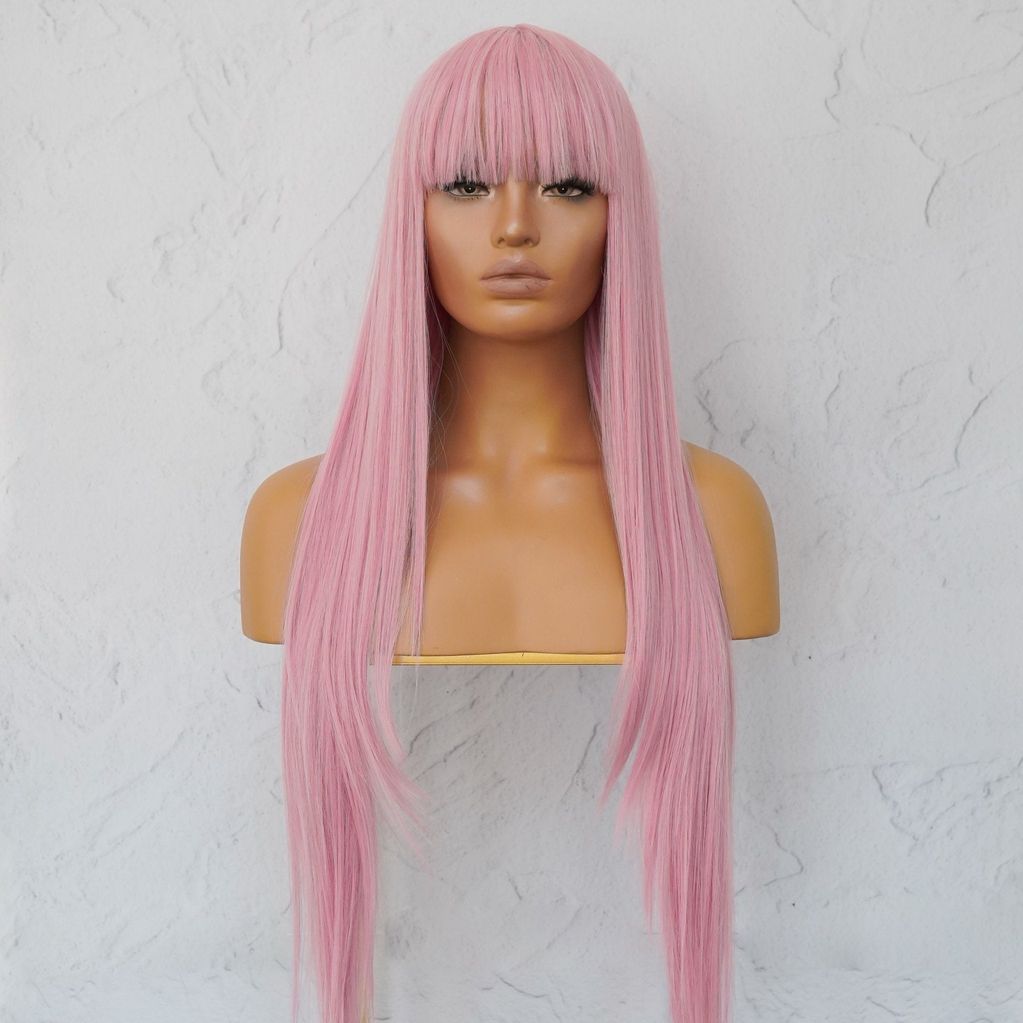 MONTANA Pink Fringe Wig - Milk & Honey Wigs