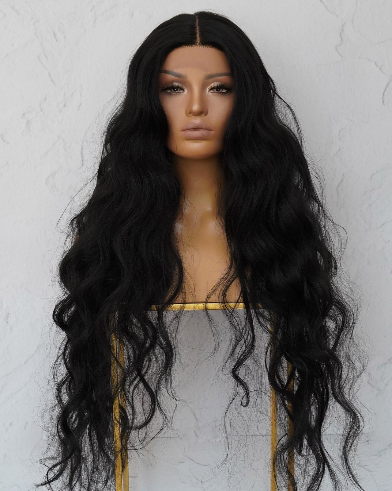 NERA Black 30" Lace Front Wig - Milk & Honey Wigs