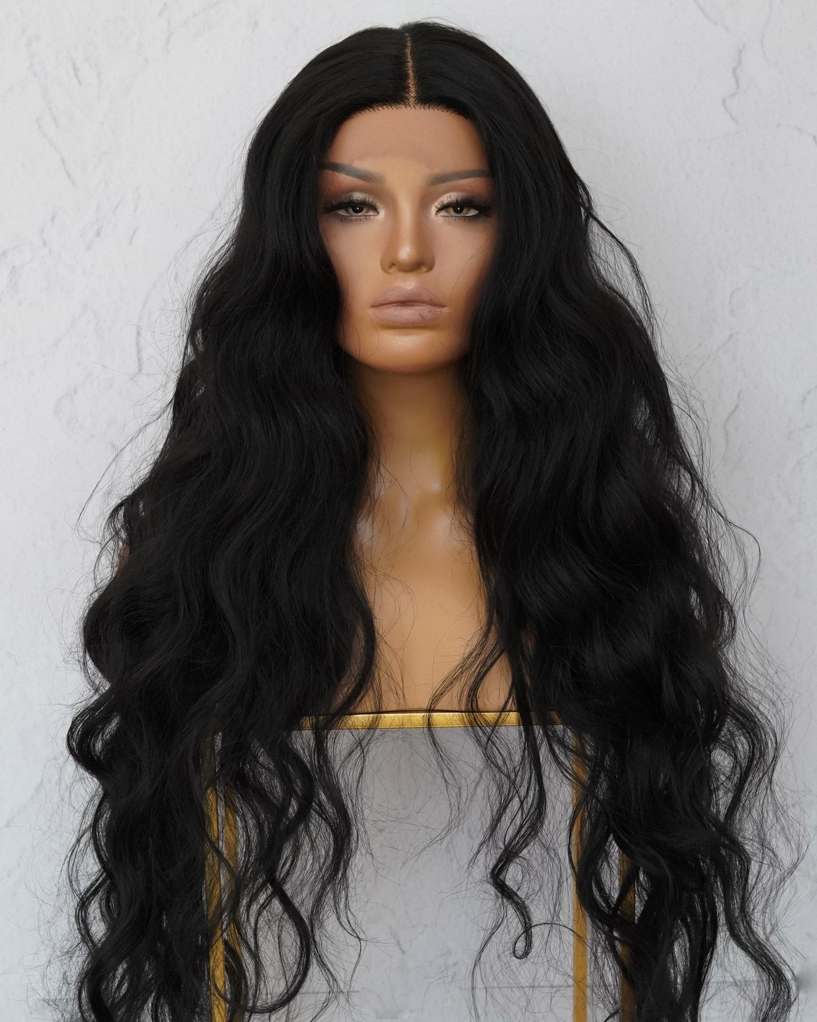 NERA Black 30" Lace Front Wig - Milk & Honey Wigs