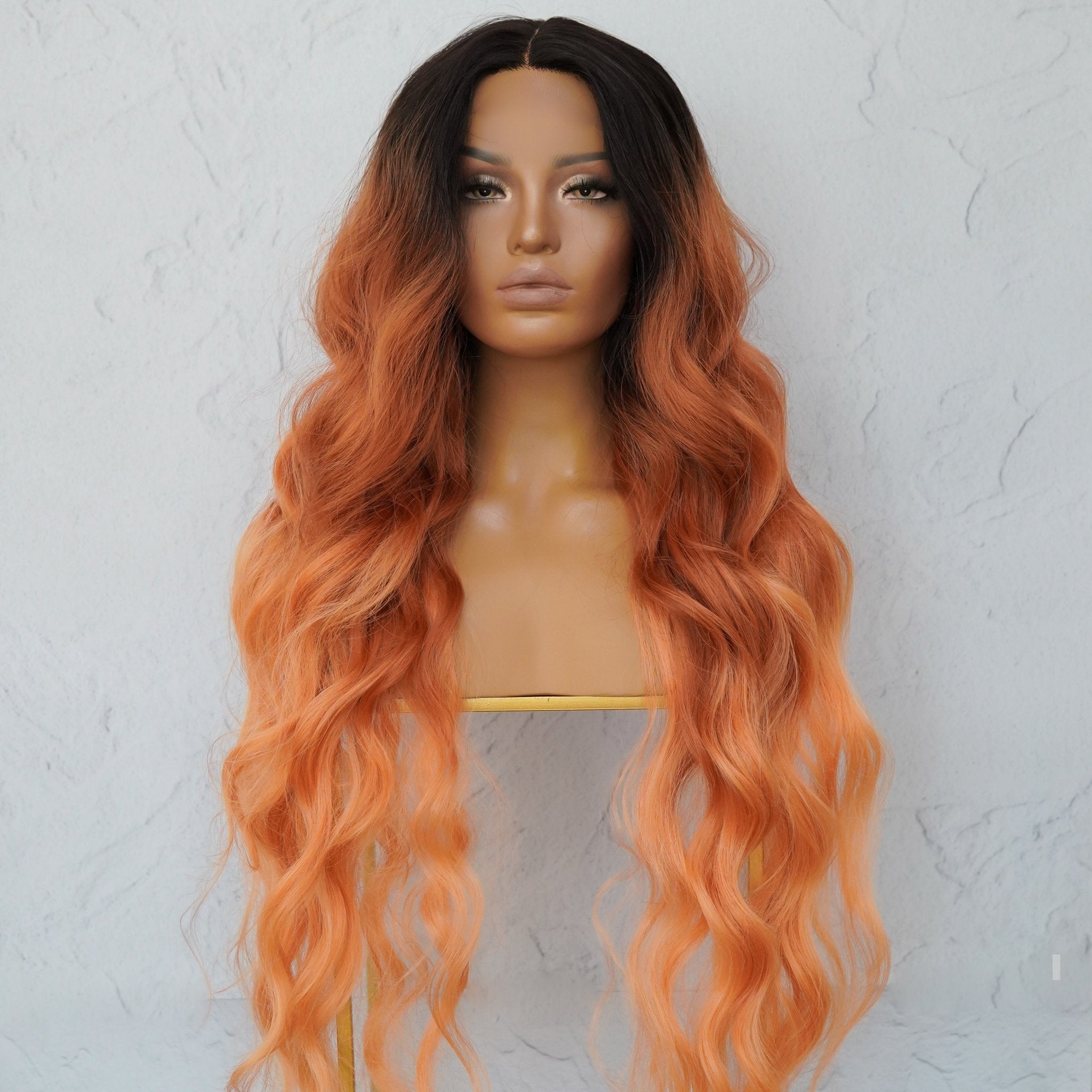 NERA Ombre Flame 30" Lace Front Wig - Milk & Honey Wigs