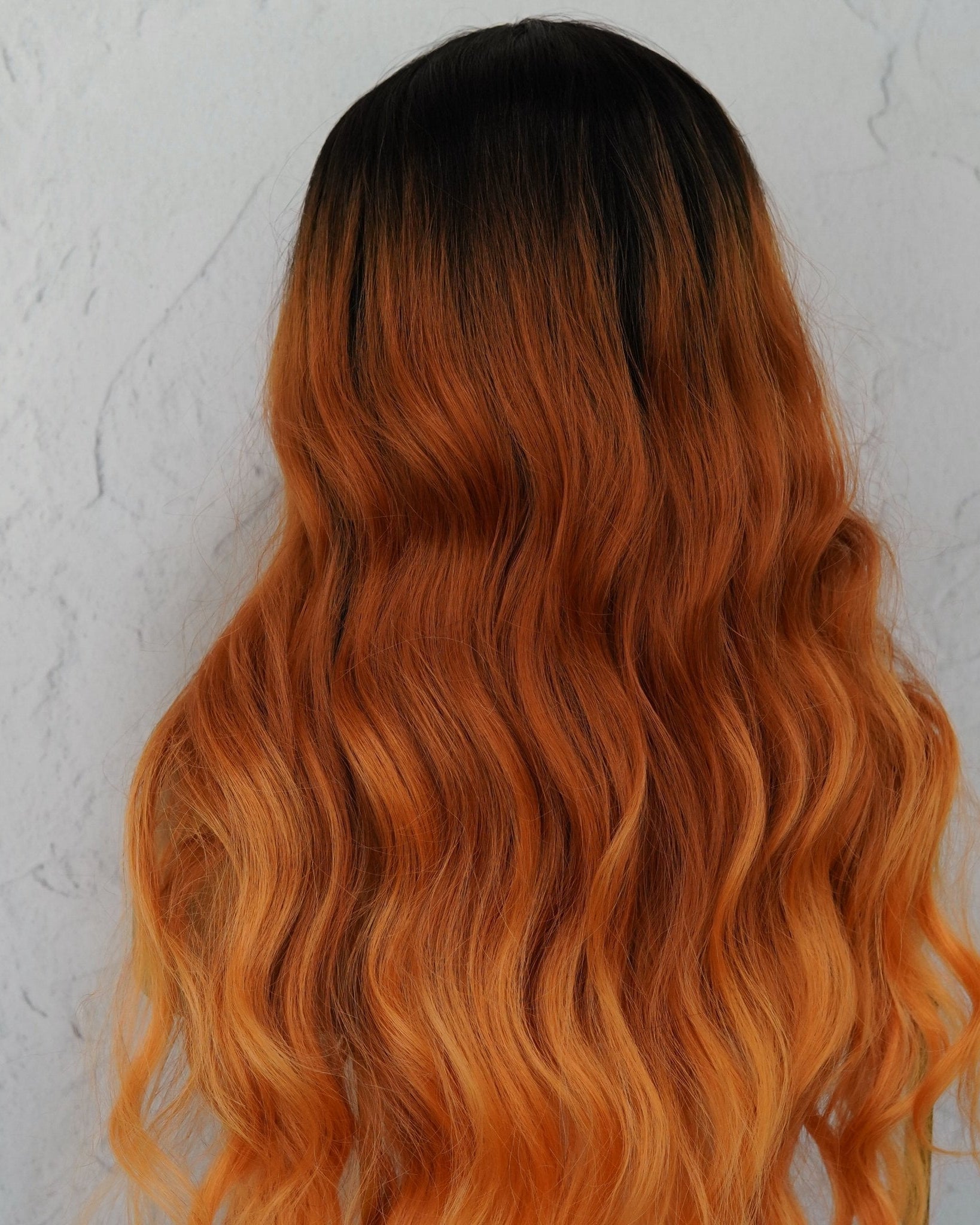 NERA Ombre Flame 30" Lace Front Wig - Milk & Honey Wigs