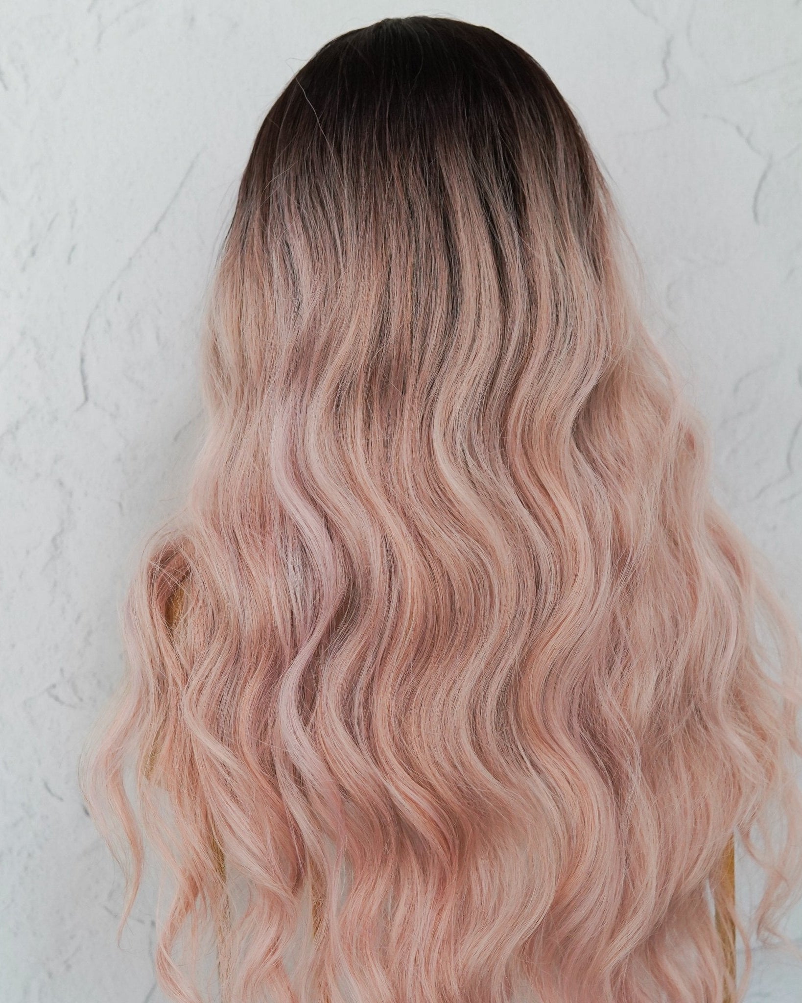 NERA Ombre Pink 30" Lace Front Wig - Milk & Honey Wigs