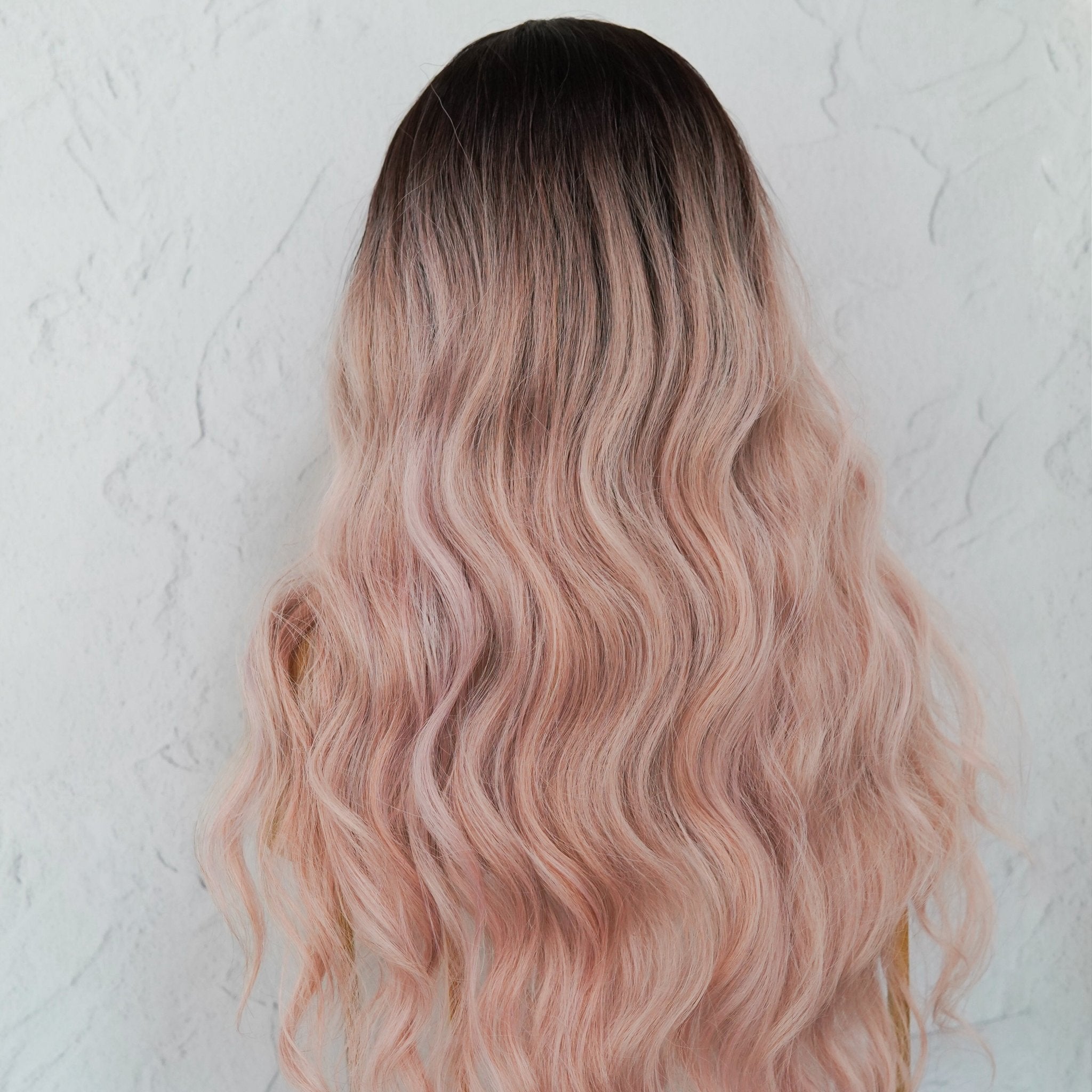 NERA Ombre Pink 30" Lace Front Wig - Milk & Honey Wigs