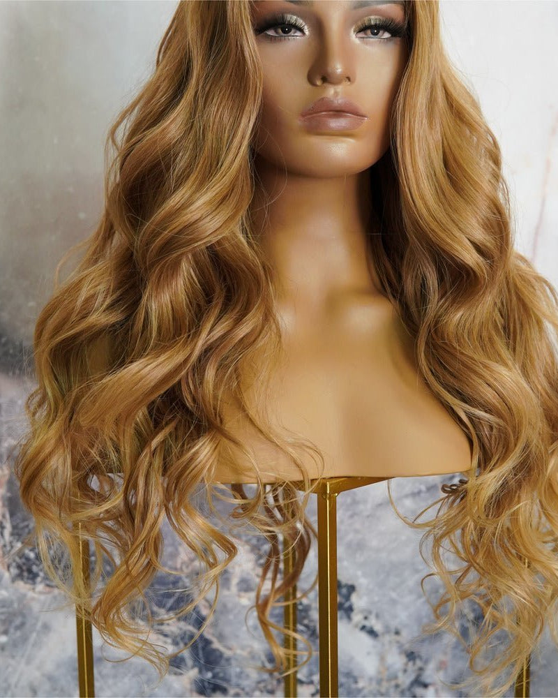 NIKKI CARAMEL 30" Lace Front Wig - Milk & Honey Wigs