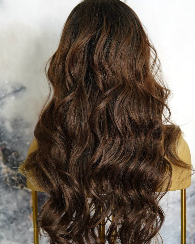 NIKKI MOCHA 30" Lace Front Wig - Milk & Honey Wigs