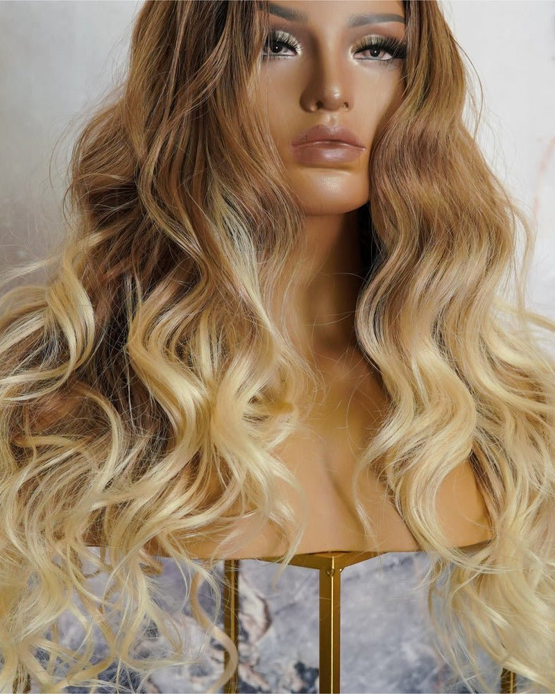 NIKKI OMBRE 30" Lace Front Wig - Milk & Honey Wigs