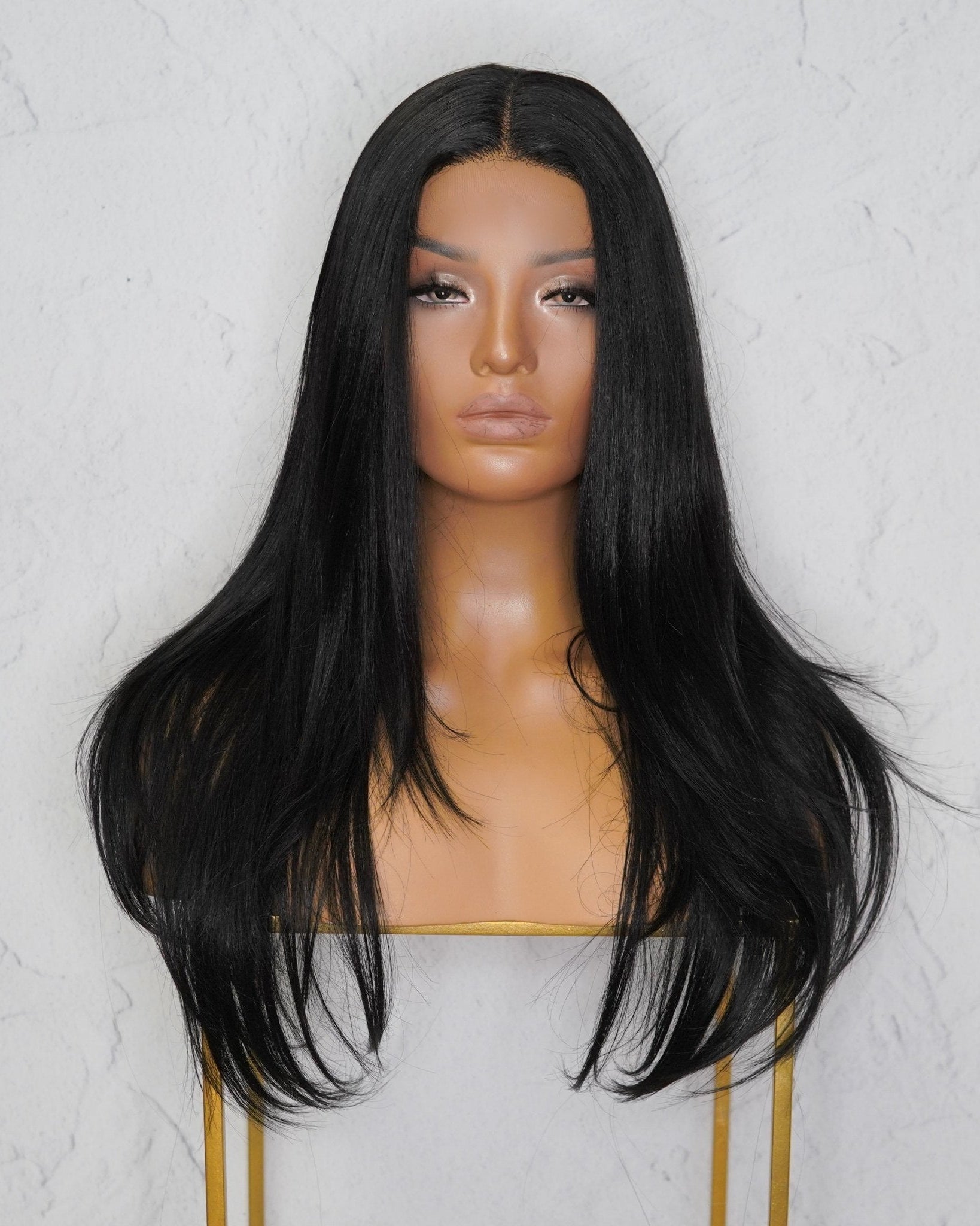 NOELLE Black Lace Front Wig - Milk & Honey Wigs