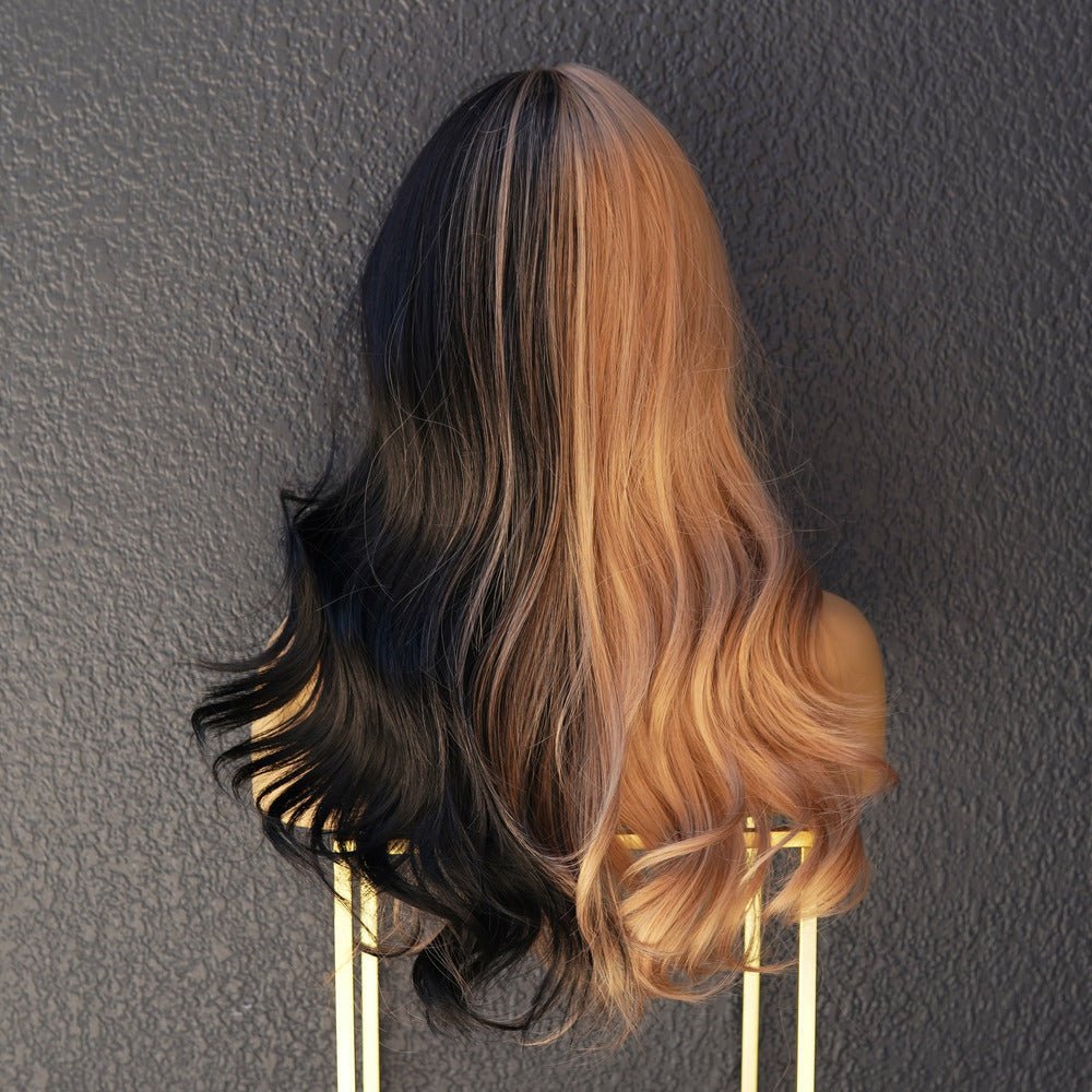 OLIVIA Two Tone Fringe Wig - Milk & Honey Wigs