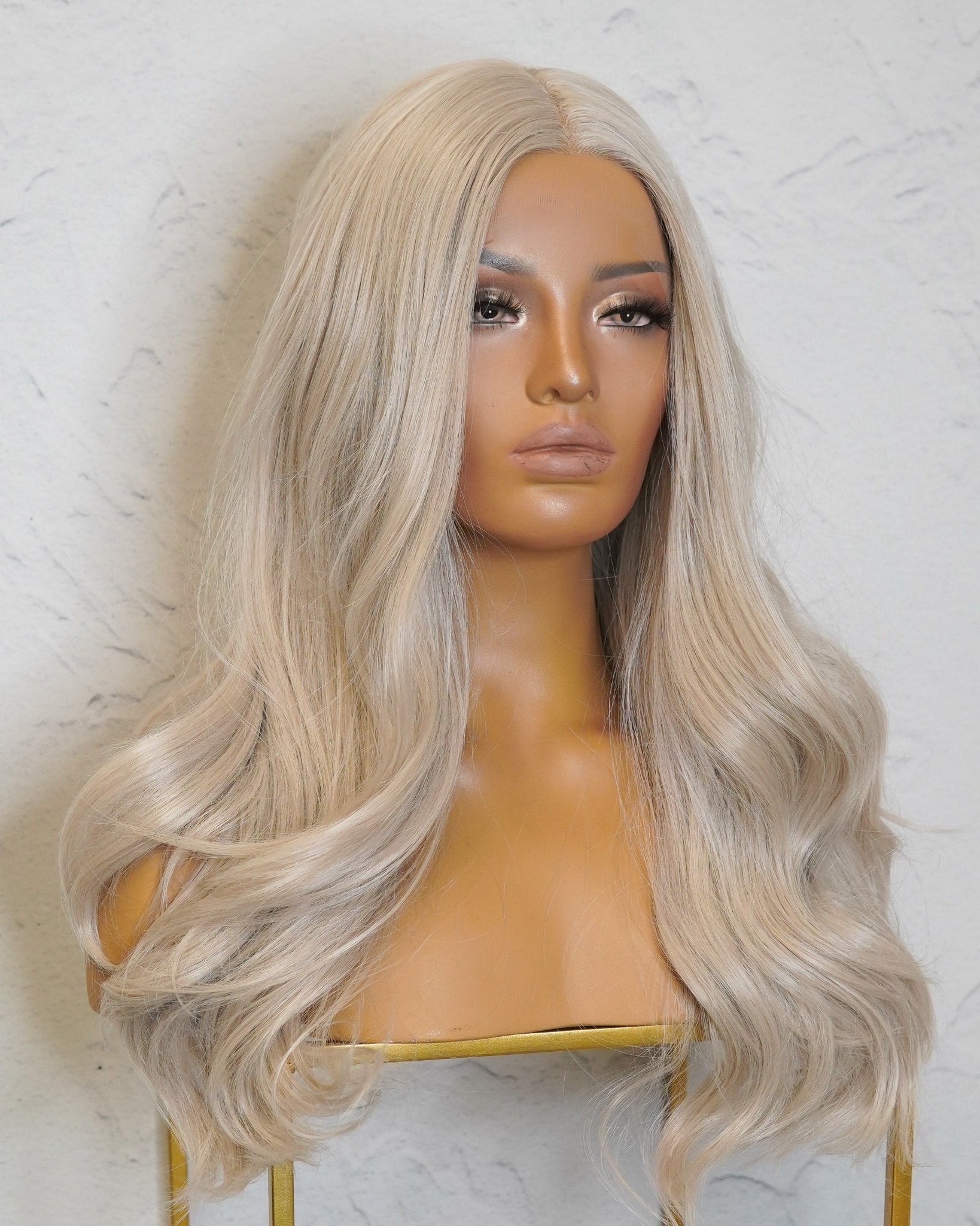 Pearl Blonde Lace Front Wig - Milk & Honey Wigs