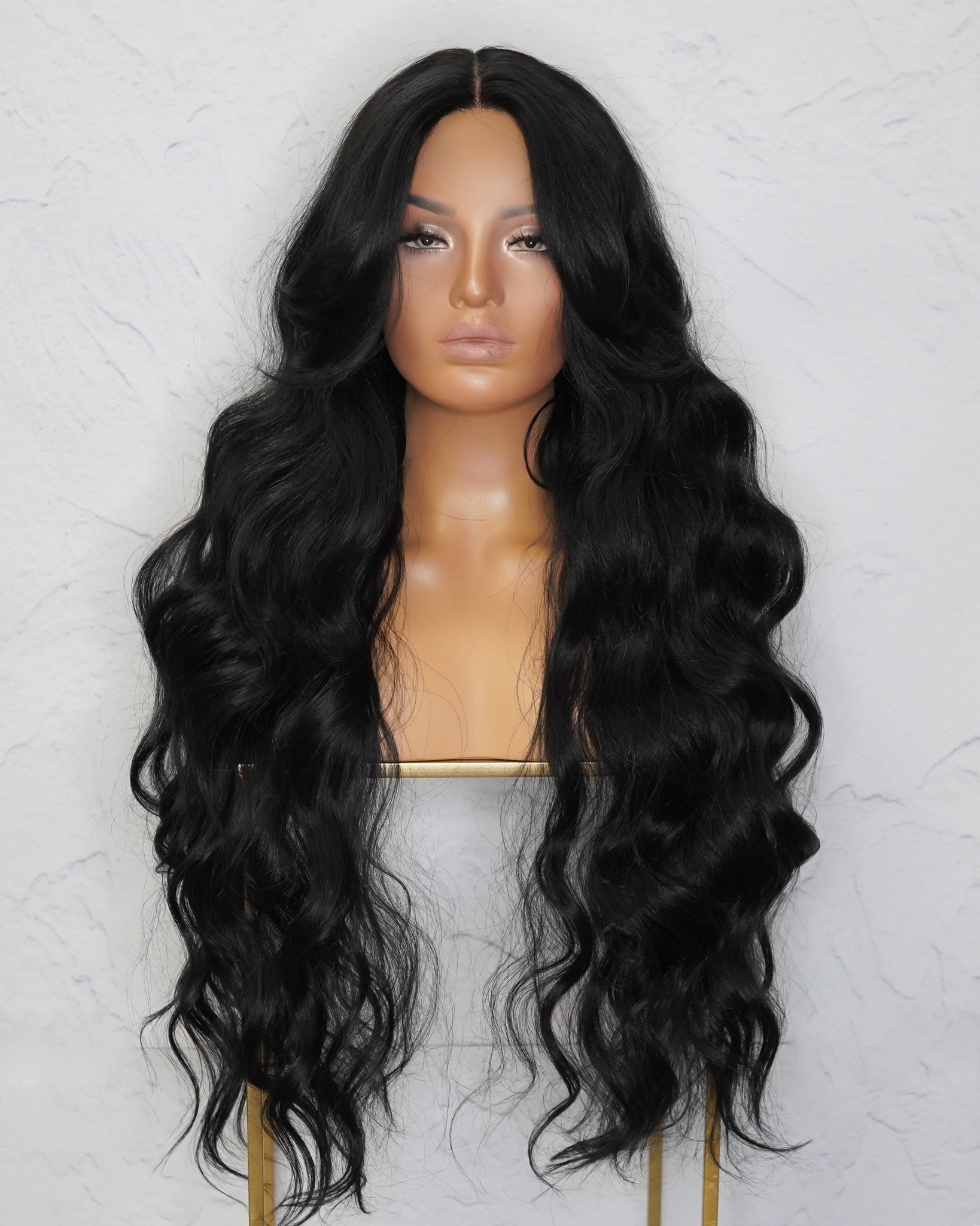 PIPER Black Lace Front Wig - Milk & Honey