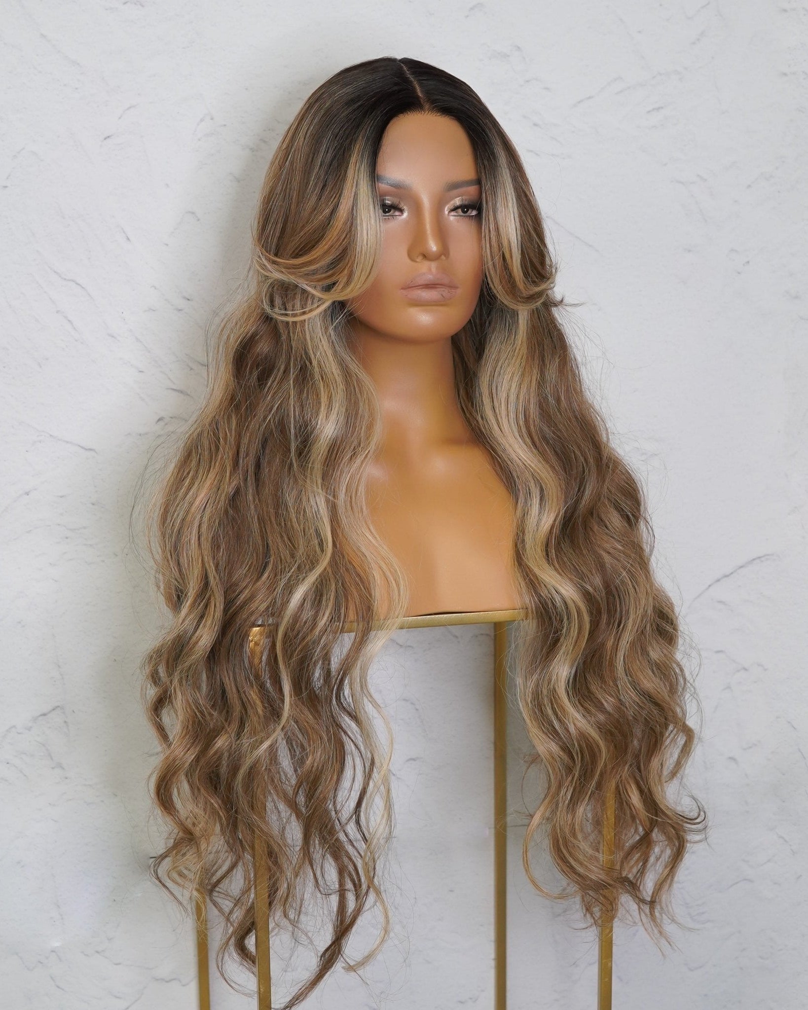 PIPER Mocha Lace Front Wig - Milk & Honey Wigs