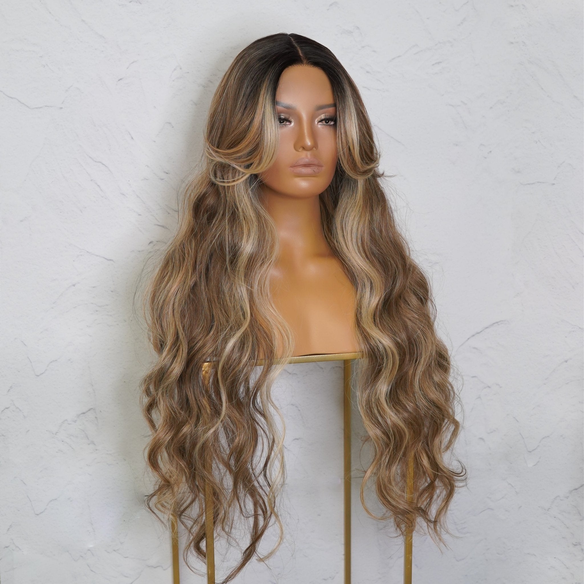 PIPER Mocha Lace Front Wig - Milk & Honey Wigs
