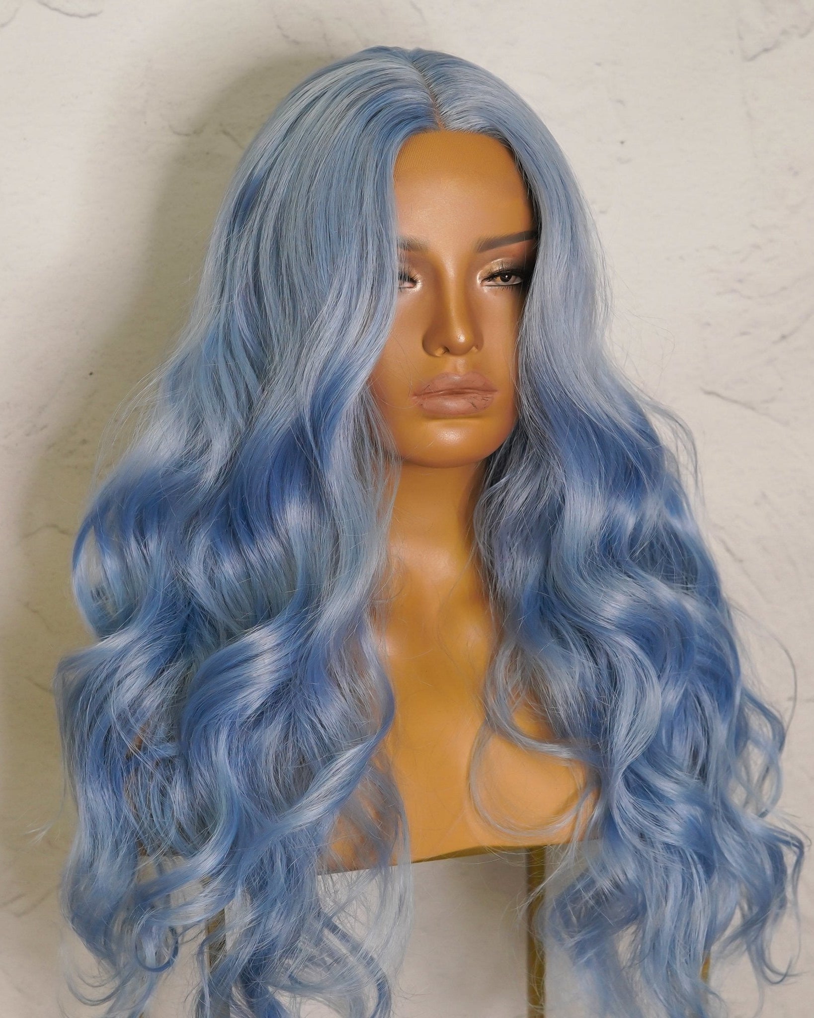 POLLY Blue 30" Lace Front Wig - Milk & Honey Wigs