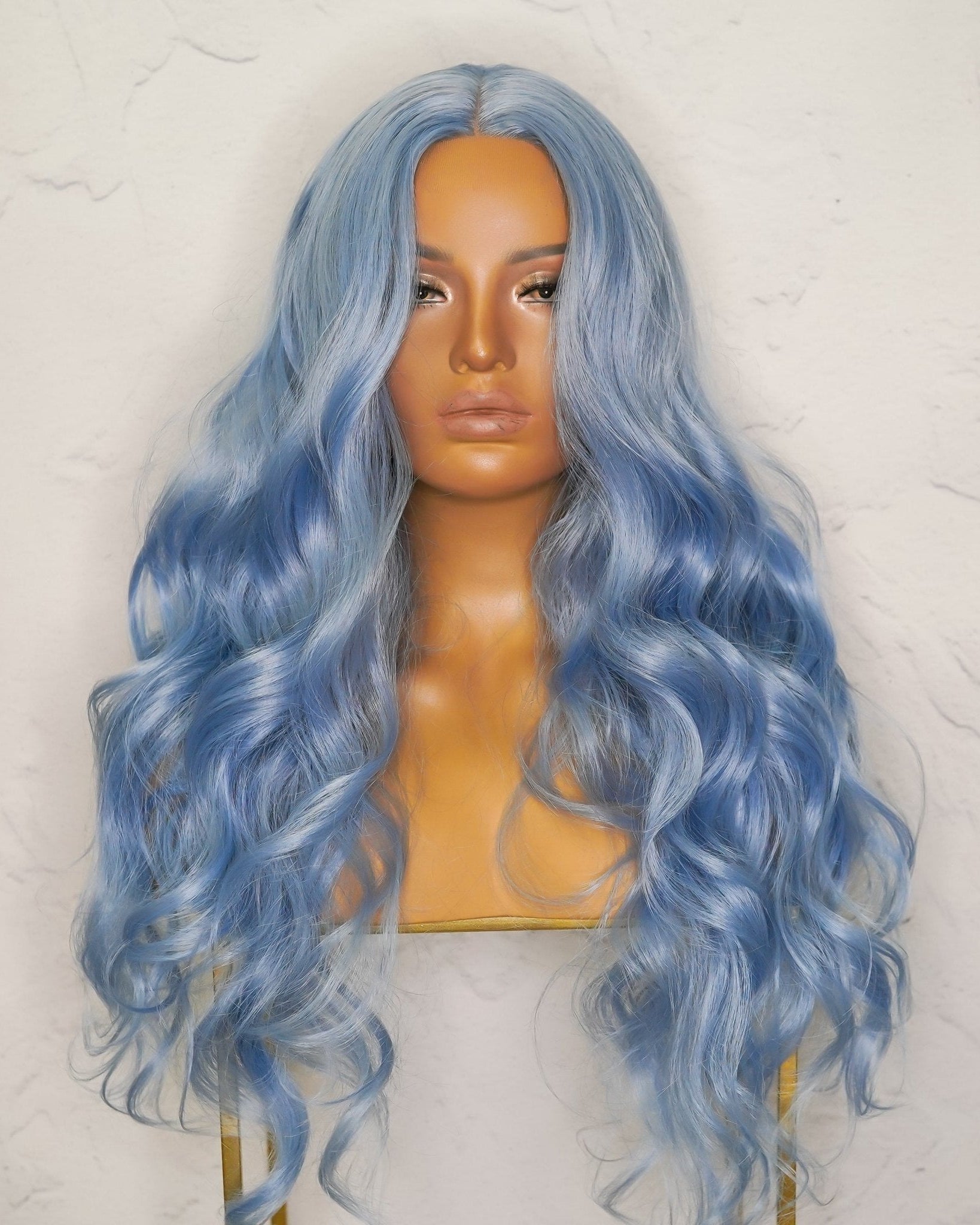 POLLY Blue 30" Lace Front Wig - Milk & Honey Wigs
