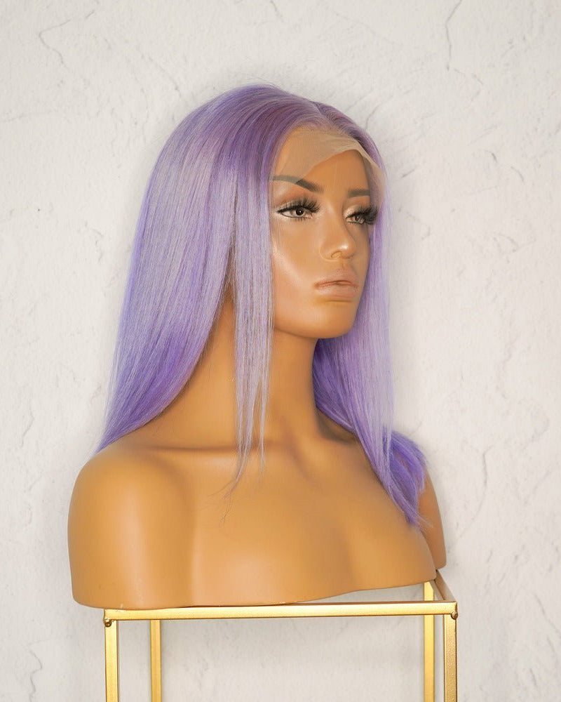 Purple Haze 2.0 Human Hair Lace Front Wig - Milk & Honey Wigs