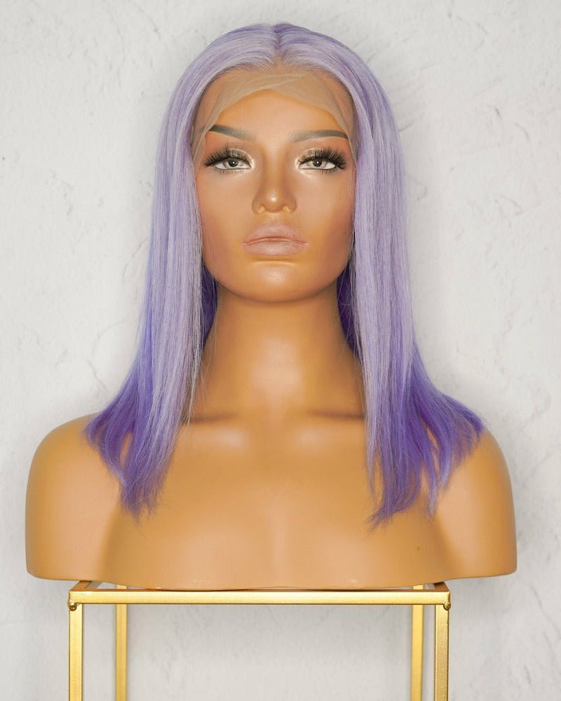 Purple Haze 2.0 Human Hair Lace Front Wig - Milk & Honey Wigs