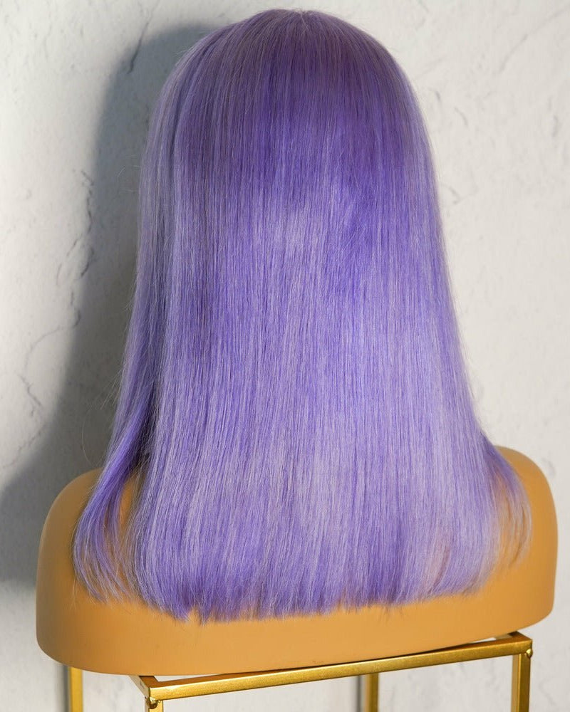 Purple Haze 2.0 Human Hair Lace Front Wig - Milk & Honey Wigs