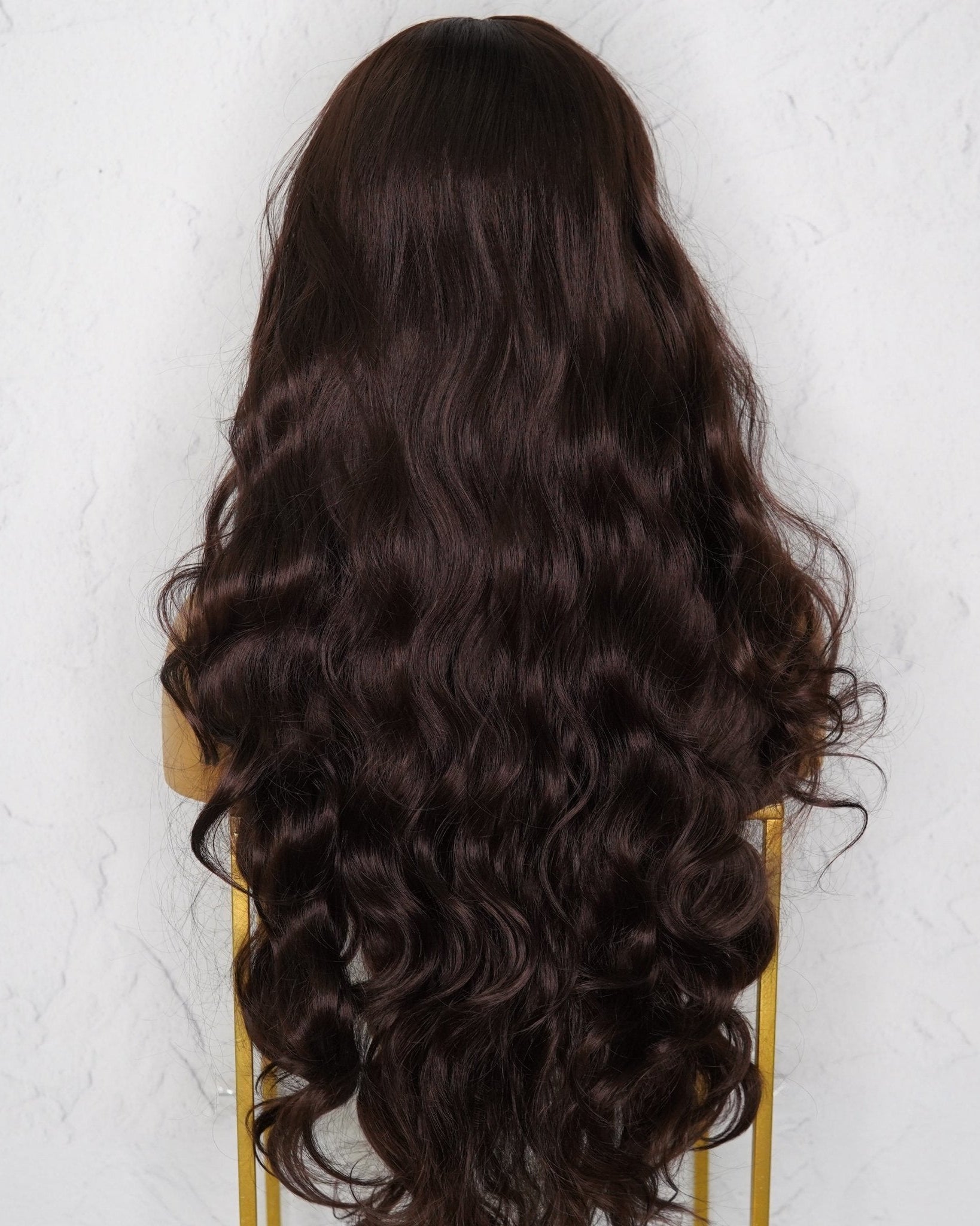 RIMA Dark Brown Lace Front Wig - Milk & Honey Wigs