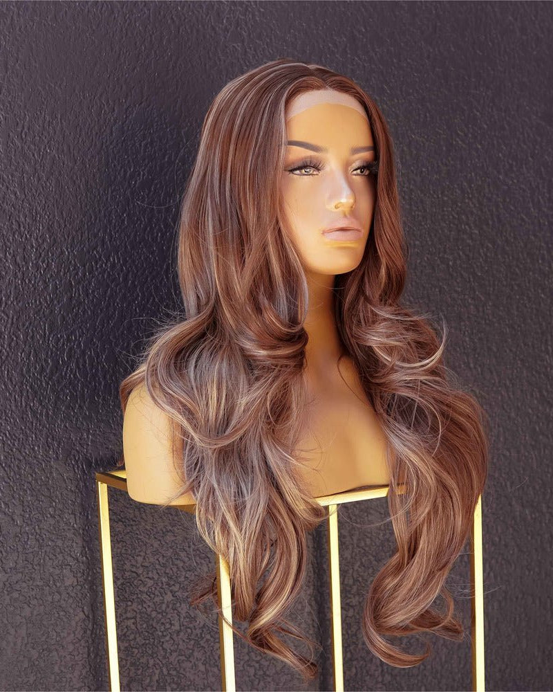ROSIE Chocolate Lace Front Wig - Milk & Honey Wigs