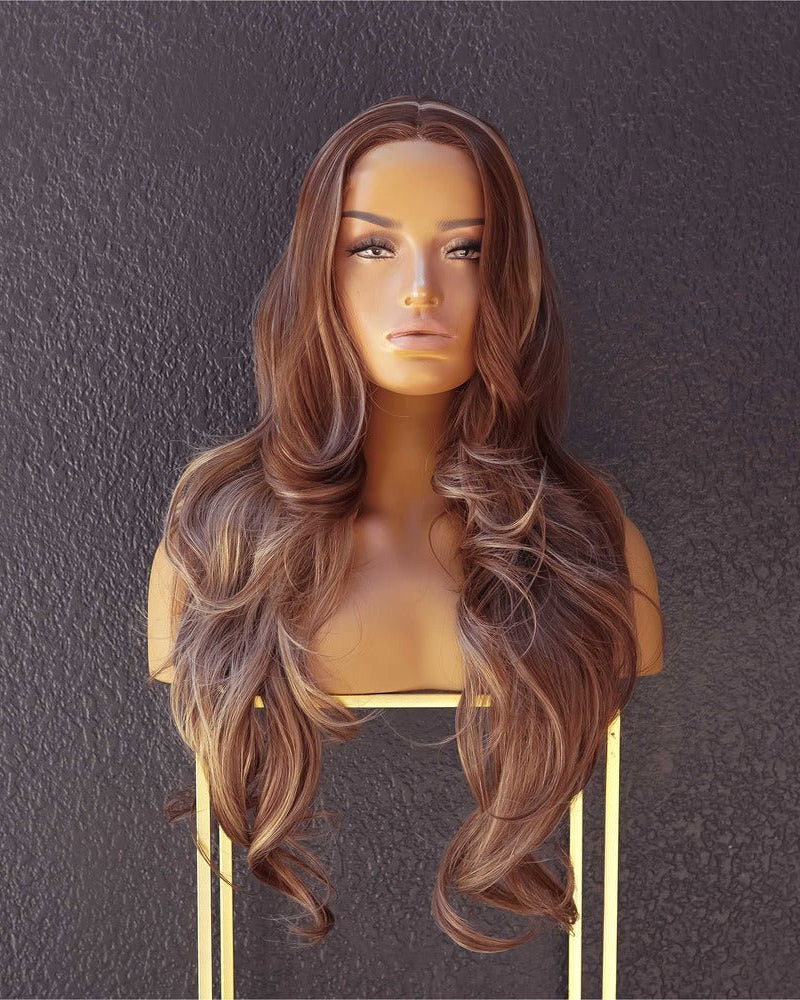 ROSIE Chocolate Lace Front Wig - Milk & Honey Wigs