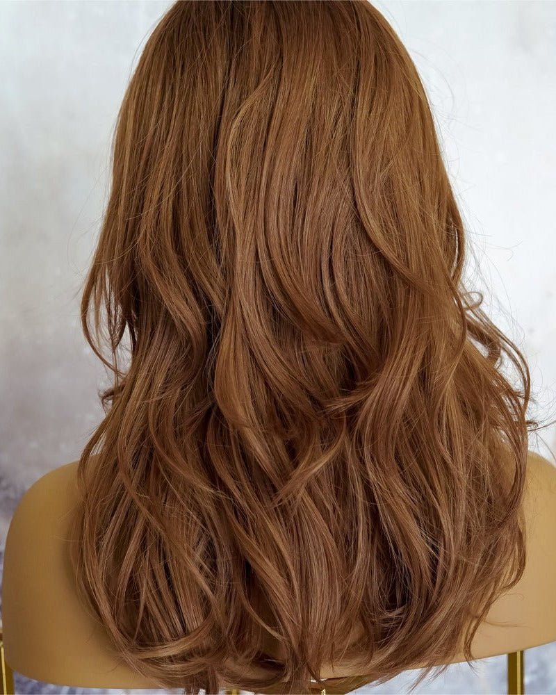 ROXY Brown Fringe Wig - Milk & Honey Wigs