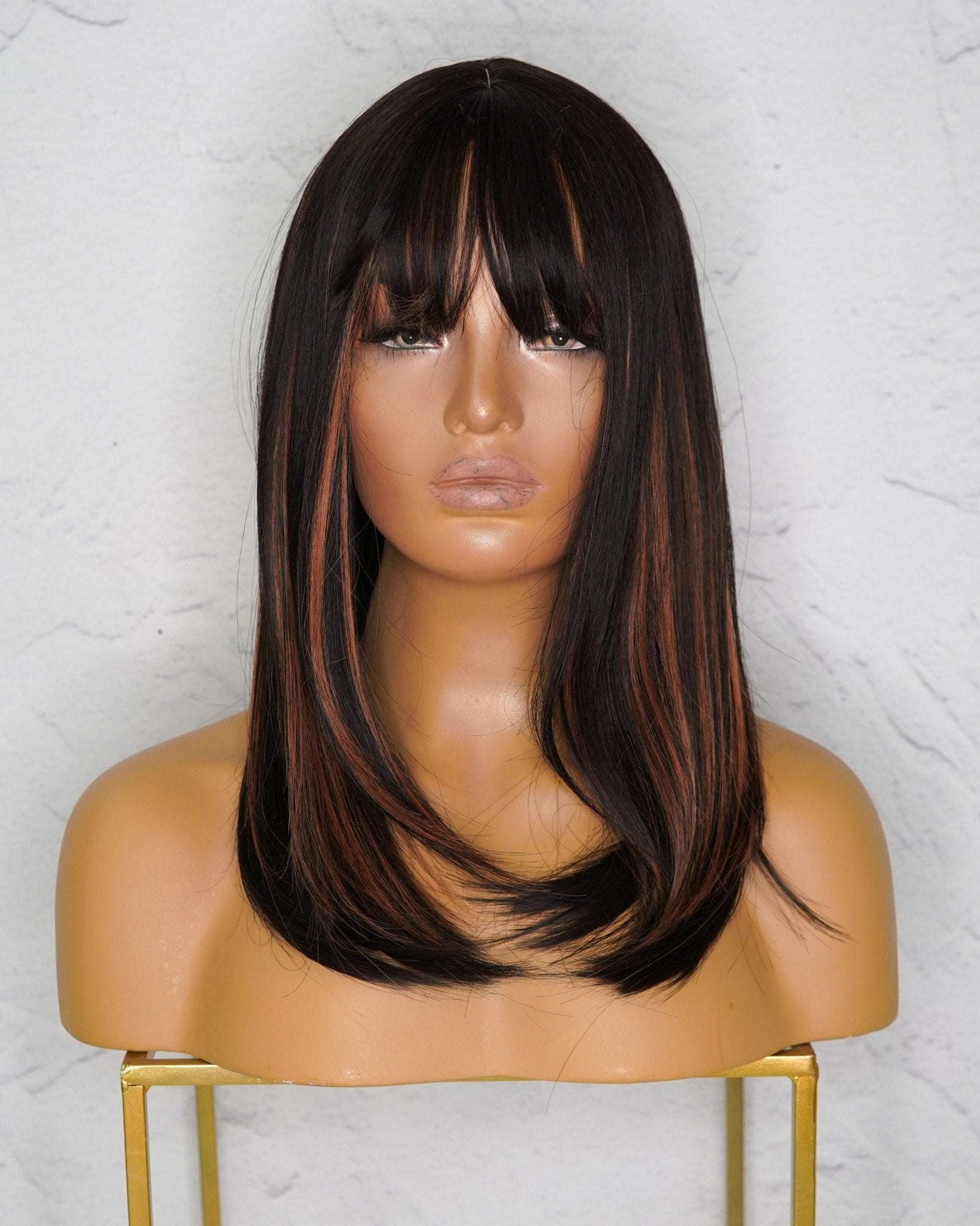 RUBY Black Fringe Wig - Milk & Honey Wigs
