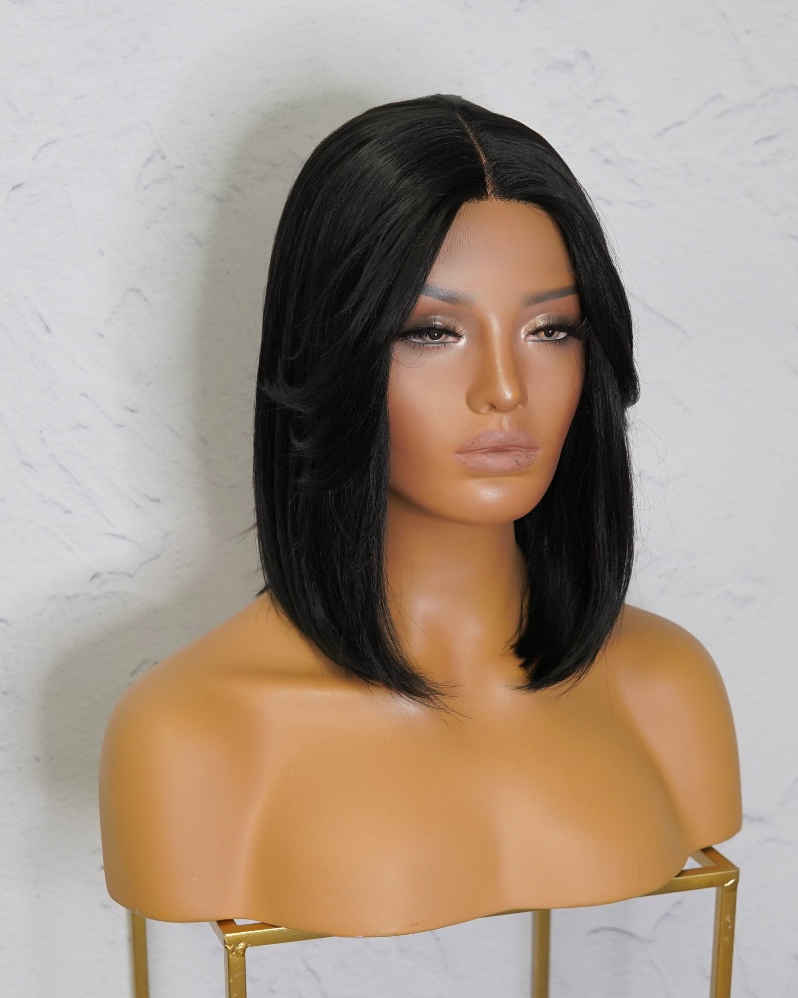 SABRINA Black Lace Front Wig - Milk & Honey Wigs