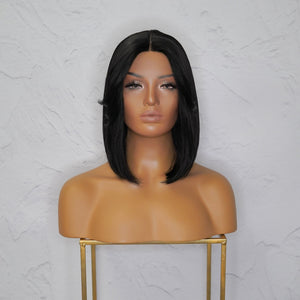 SABRINA Black Lace Front Wig - Milk & Honey
