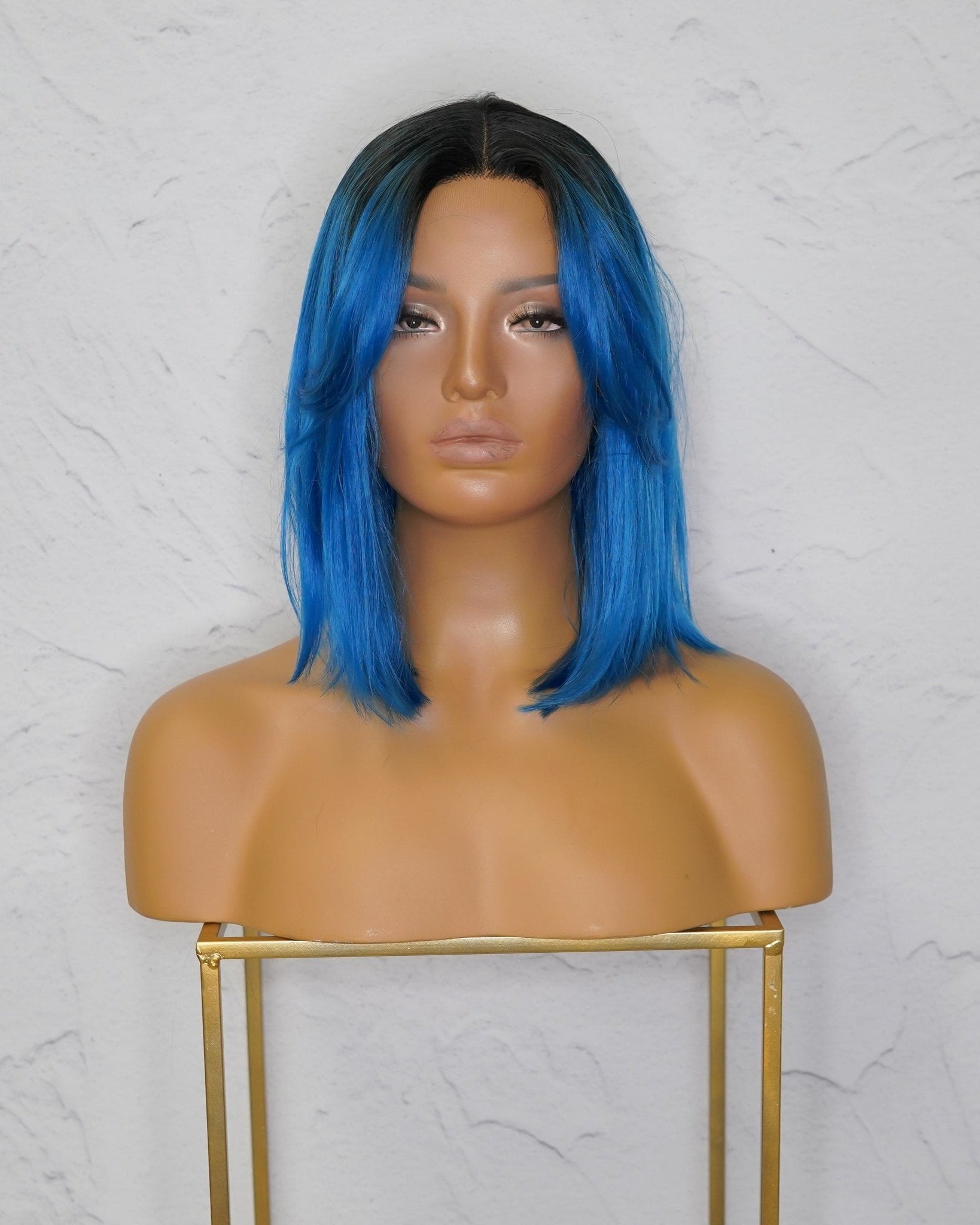 SABRINA Blue Lace Front Wig - Milk & Honey Wigs