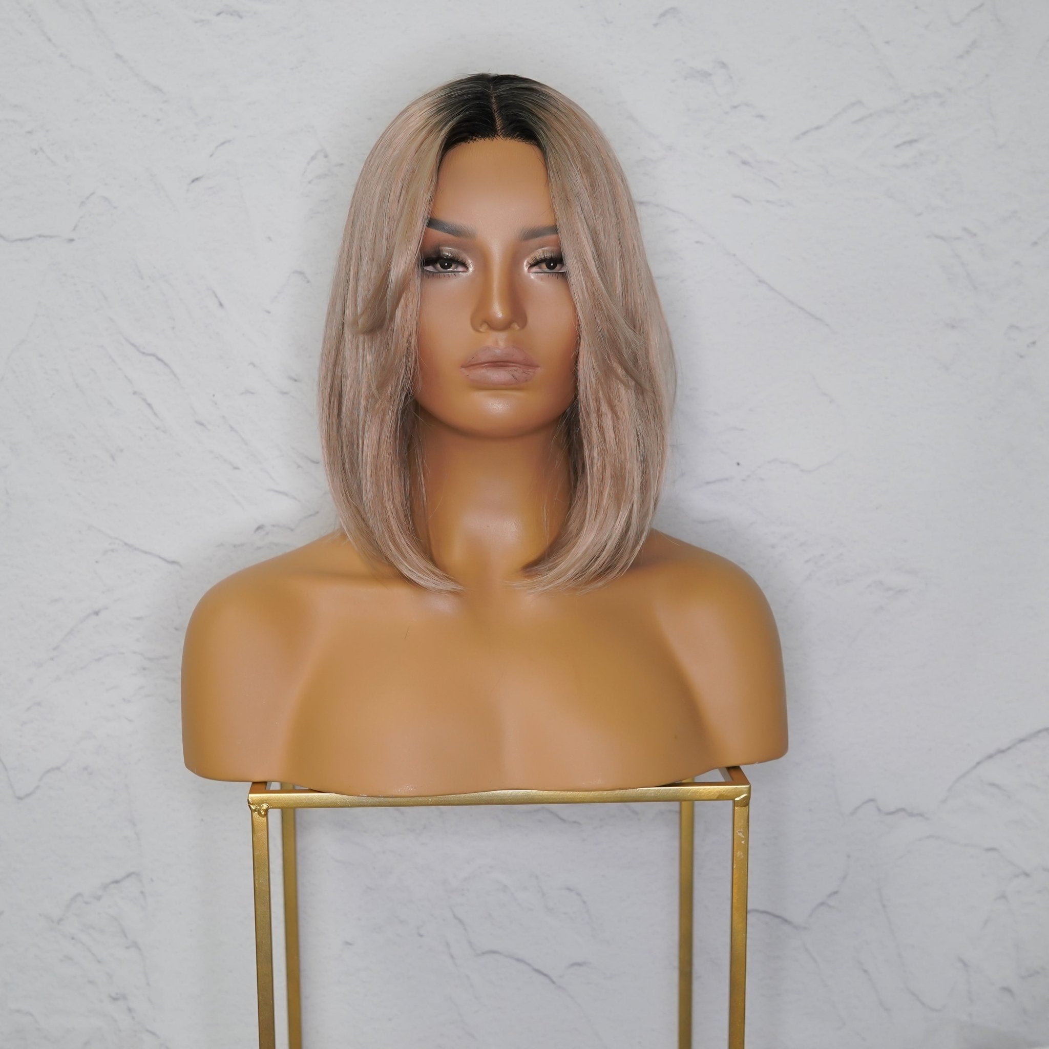 SABRINA Caramel Blonde Lace Front Wig - Milk & Honey Wigs