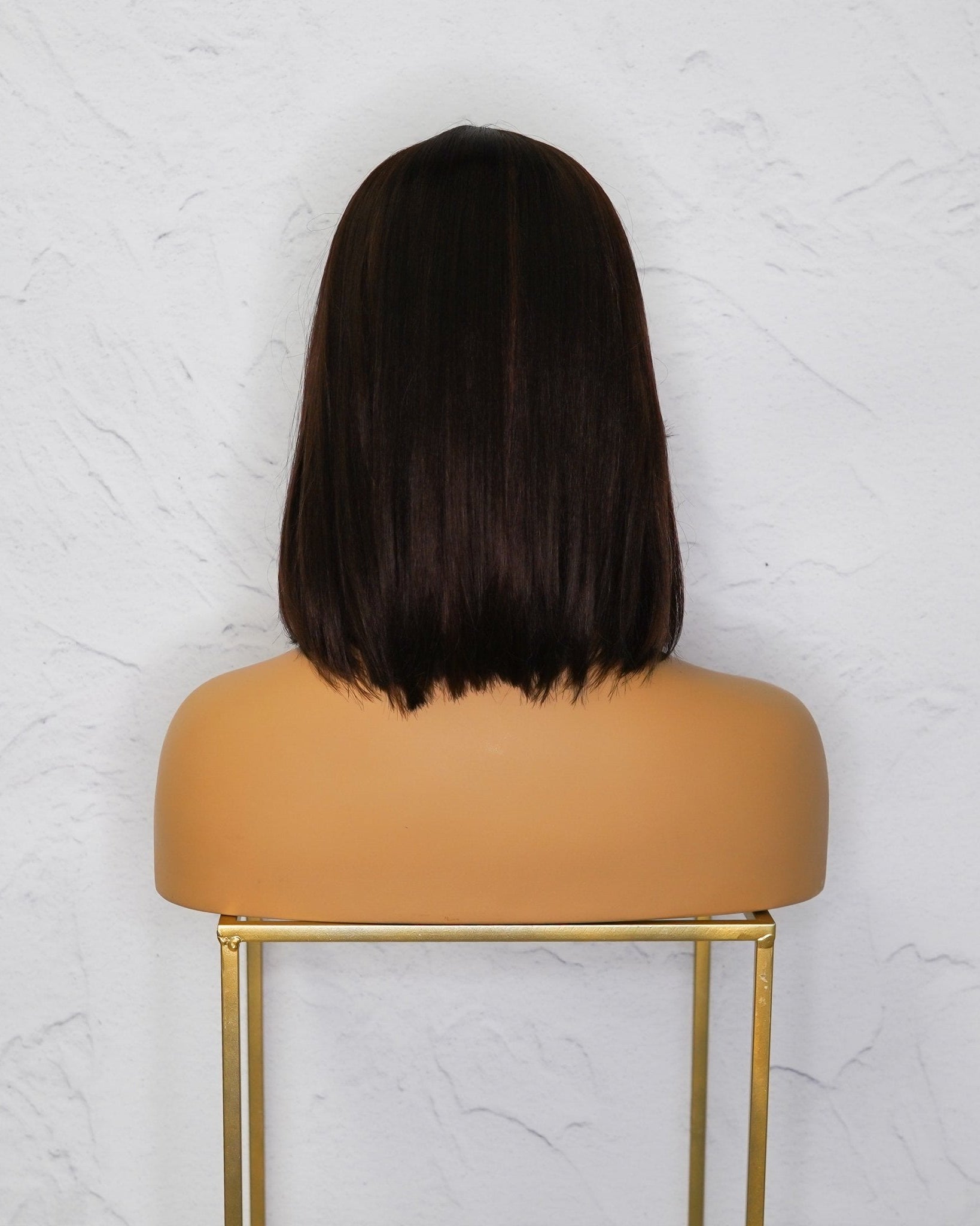 SABRINA Dark Brown Lace Front Wig - Milk & Honey Wigs
