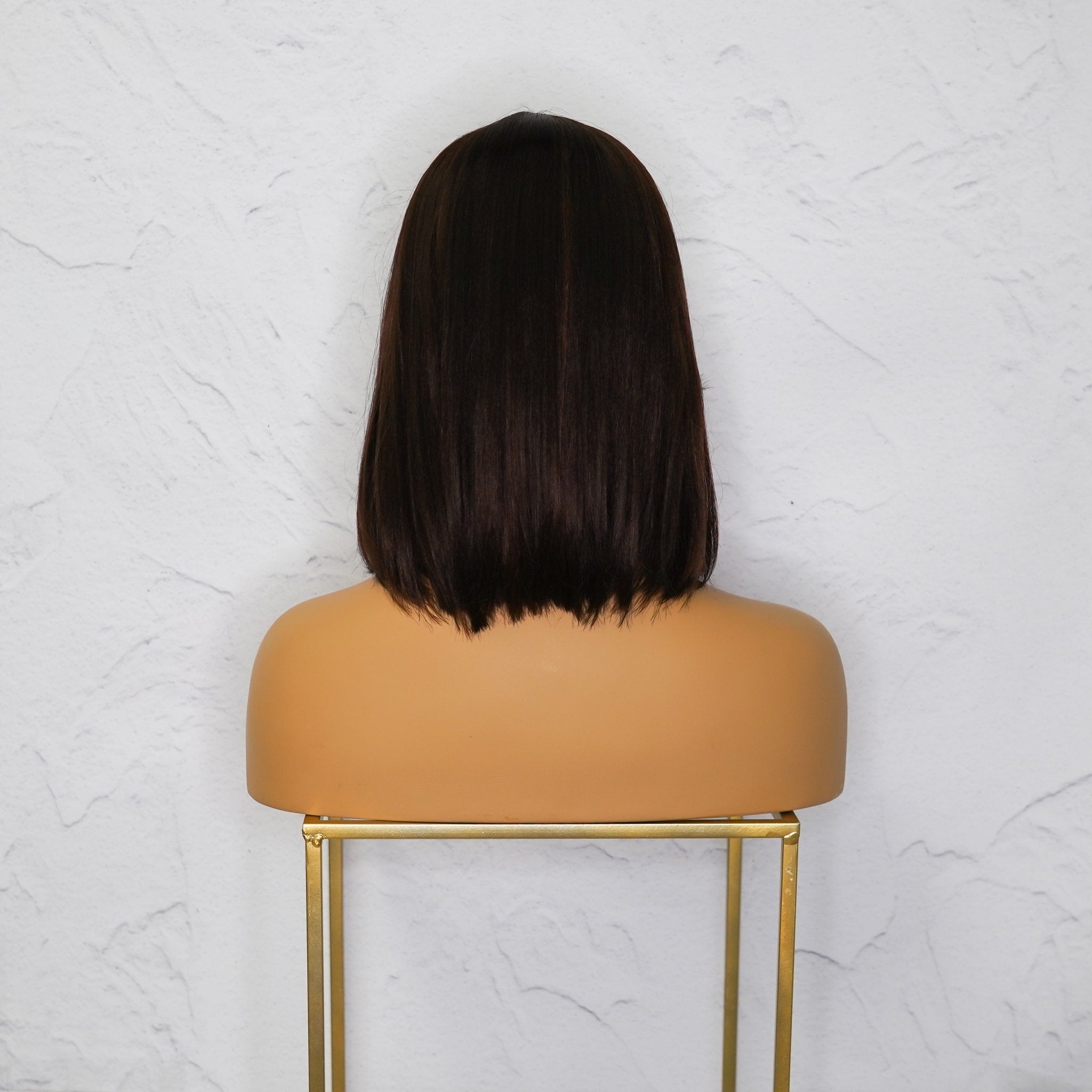 SABRINA Dark Brown Lace Front Wig - Milk & Honey Wigs