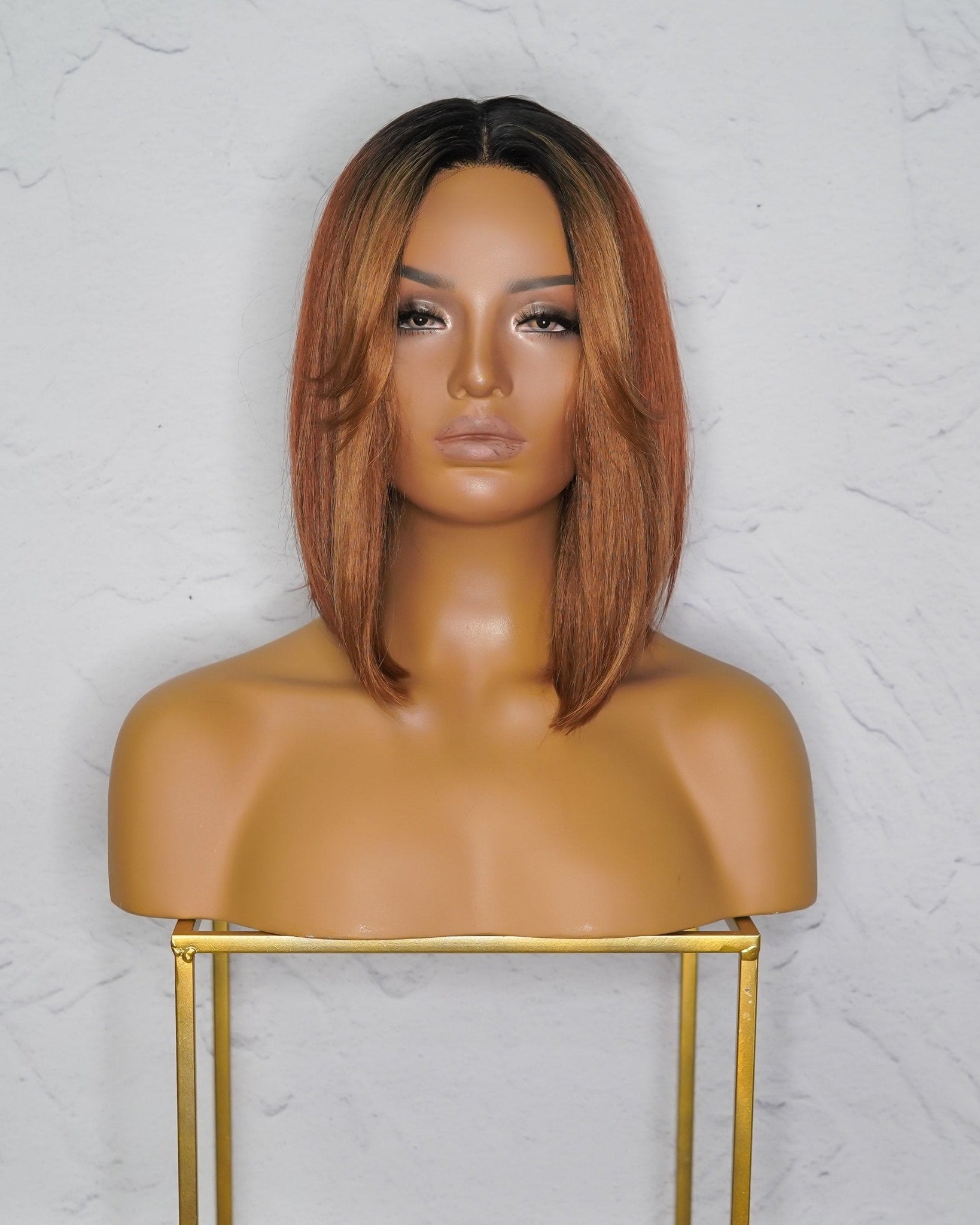 SABRINA Mocha Lace Front Wig - Milk & Honey Wigs