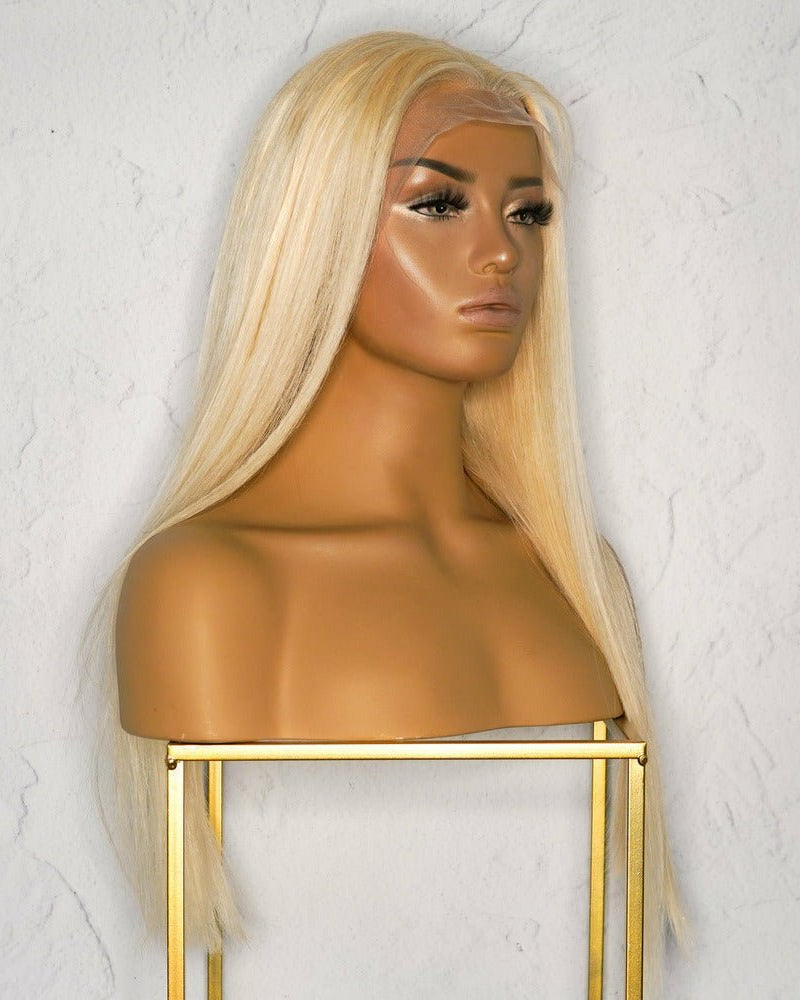 SAMPLE 613 Human Hair 13x4 Lace Front Wigs ** READY TO SHIP ** - Milk & Honey Wigs