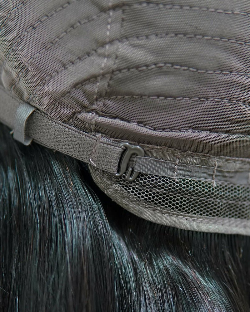 SARAH Black Human Hair U Part Wig - Milk & Honey Wigs