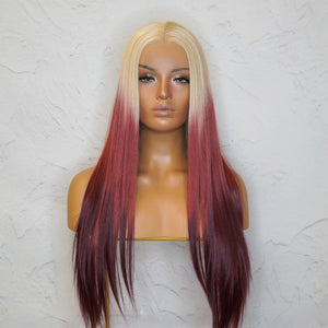 SARAH Wine Lace Front Wig - Milk & Honey