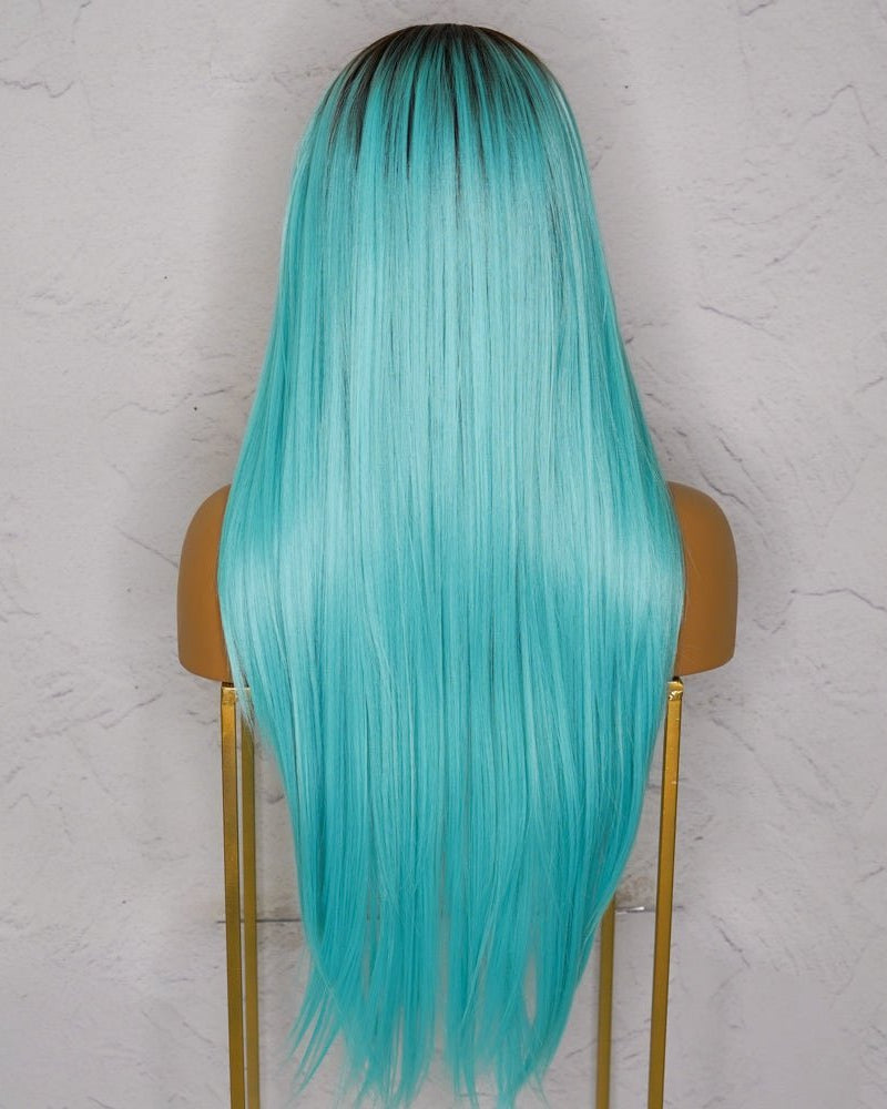 SCARLETT Ombre Mint Lace Front Wig - Milk & Honey Wigs