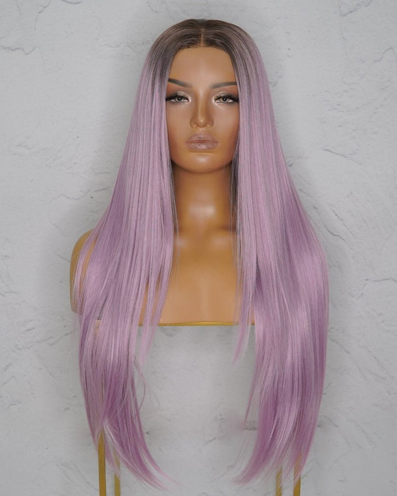 SCARLETT Ombre Purple Lace Front Wig - Milk & Honey Wigs