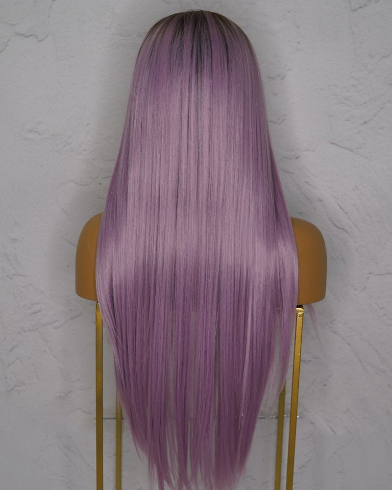 SCARLETT Ombre Purple Lace Front Wig - Milk & Honey Wigs