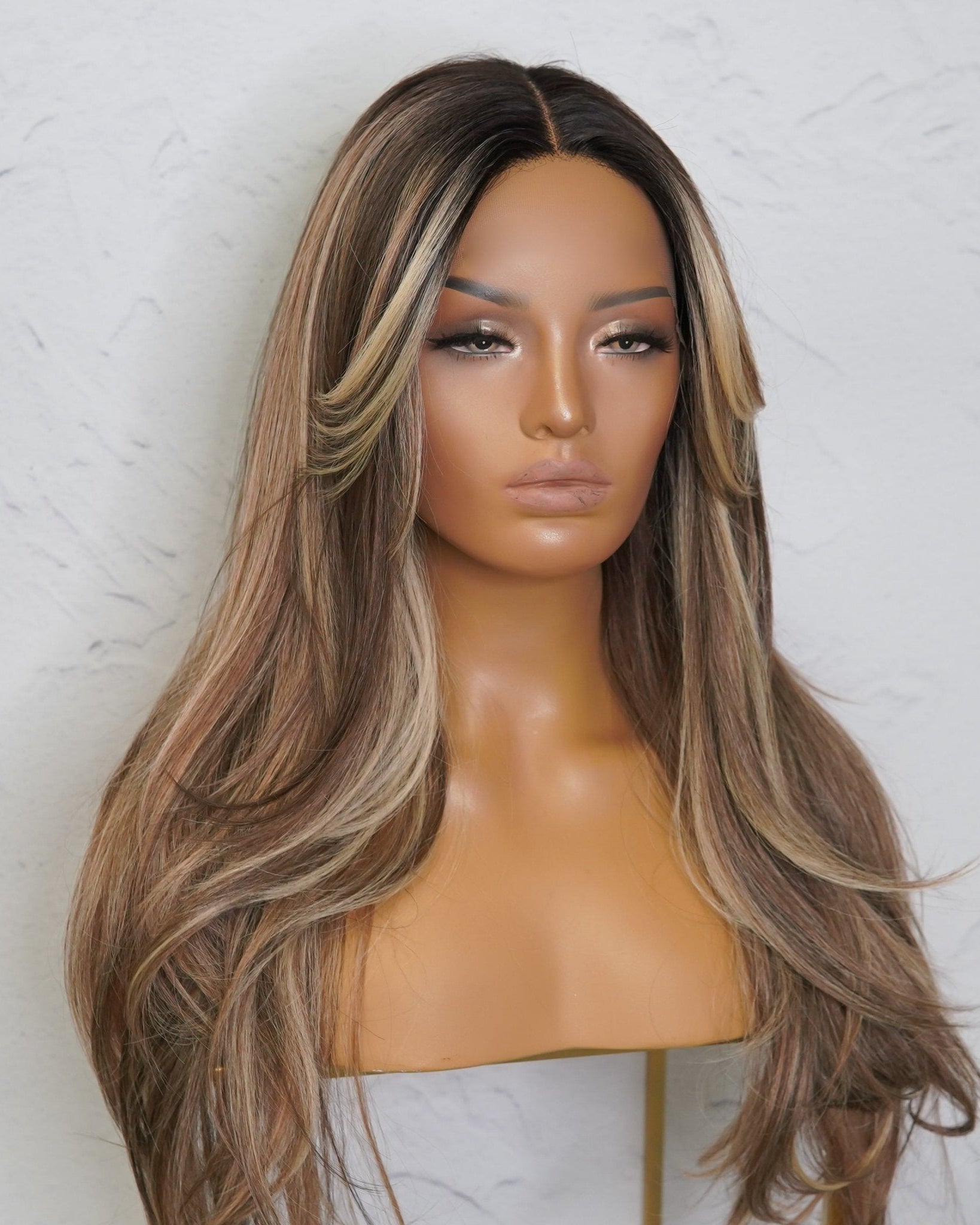 SELENE Ombre Lace Front Wig - Milk & Honey Wigs