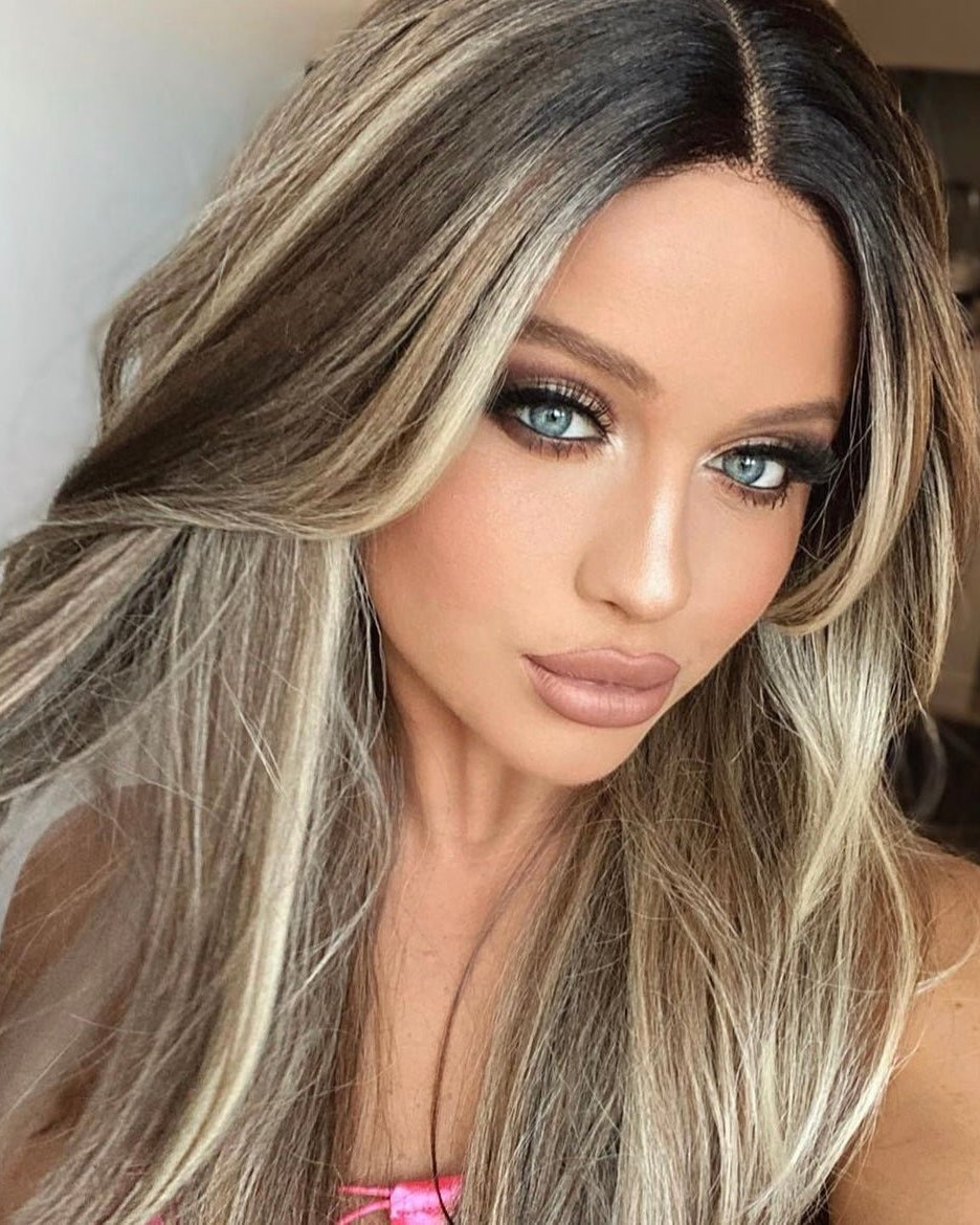 SELENE Ombre Lace Front Wig - Milk & Honey Wigs