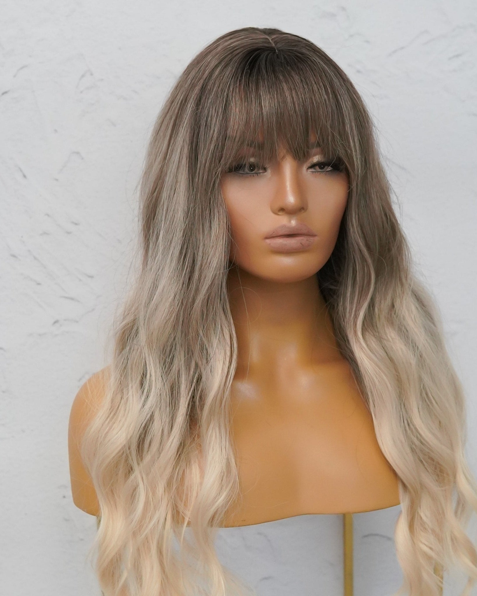 SHAKIRA Ombre Fringe Wig - Milk & Honey Wigs
