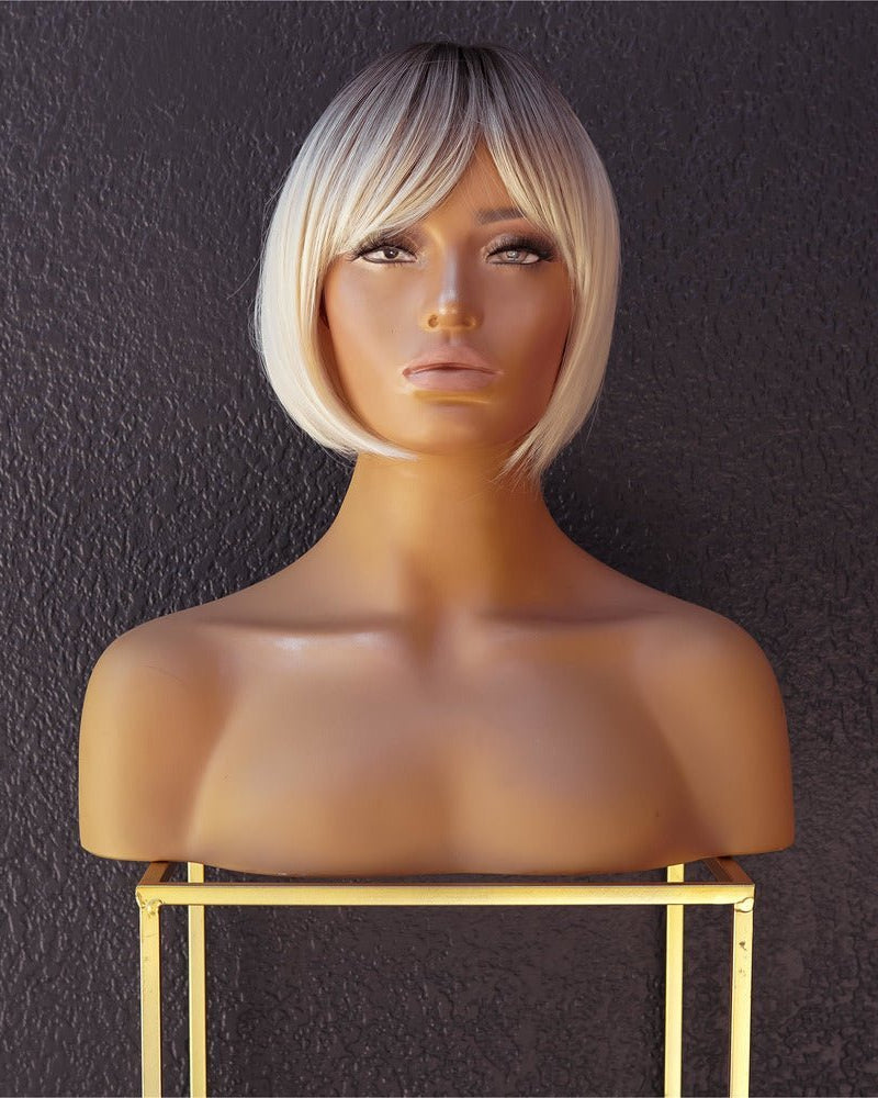 SIENNA Blonde Fringe Wig - Milk & Honey Wigs