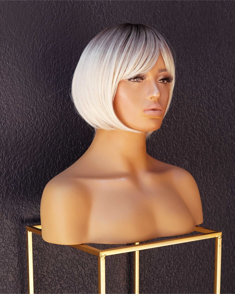 SIENNA Blonde Fringe Wig - Milk & Honey Wigs