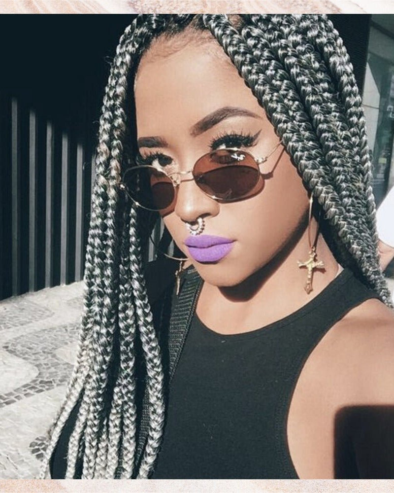 SILVER GREY 41" - Milk & Honey Wigs