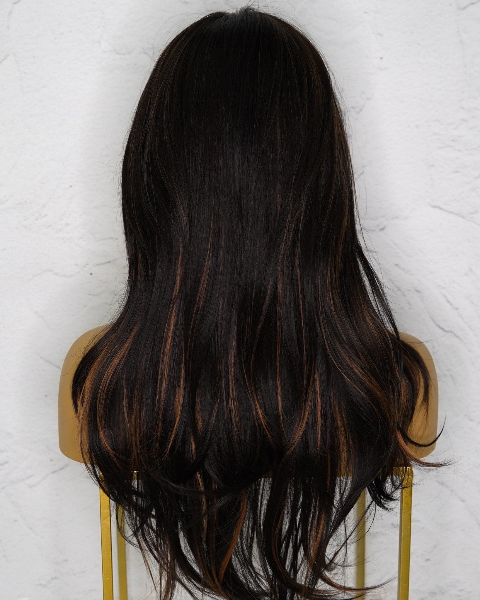 STEFANIE Black Fringe Wig - Milk & Honey Wigs